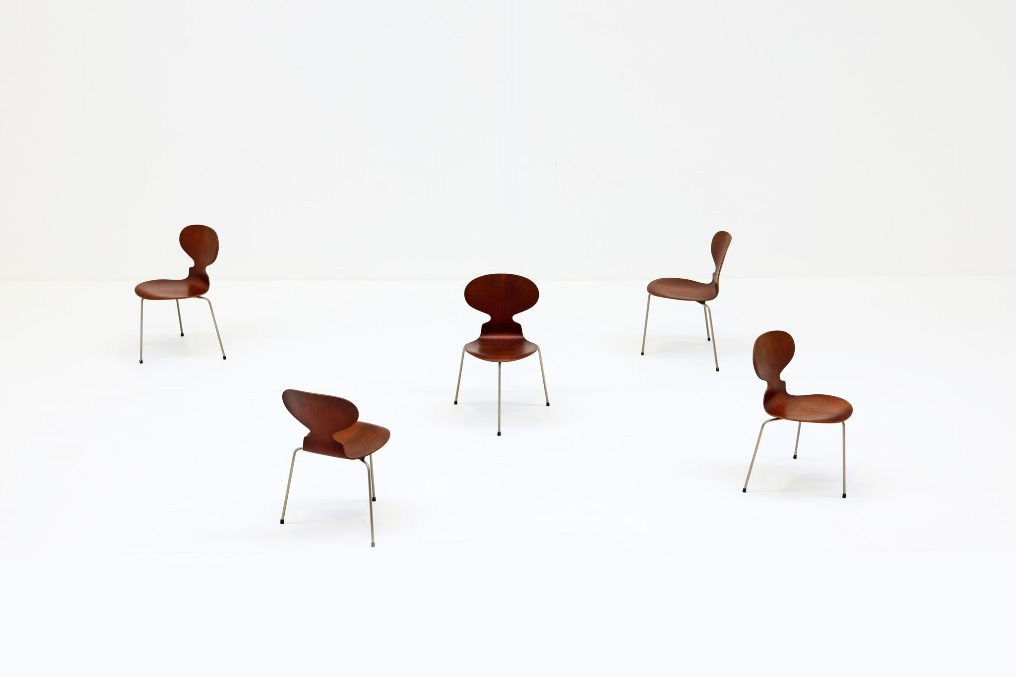 Chaises Fourmi d'Arne Jacobsen pour Fritz Hansen, 1960