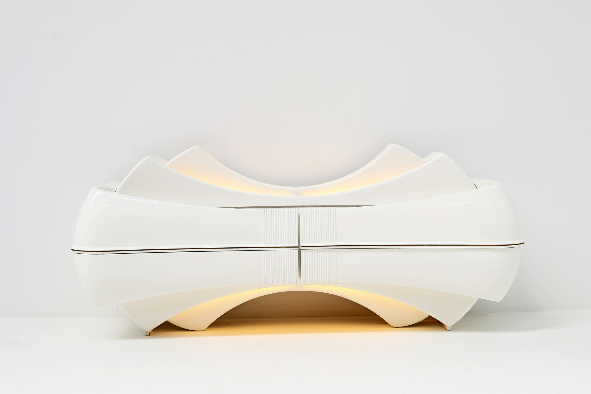 Italian space age sideboard by DBM Italy, 1970s