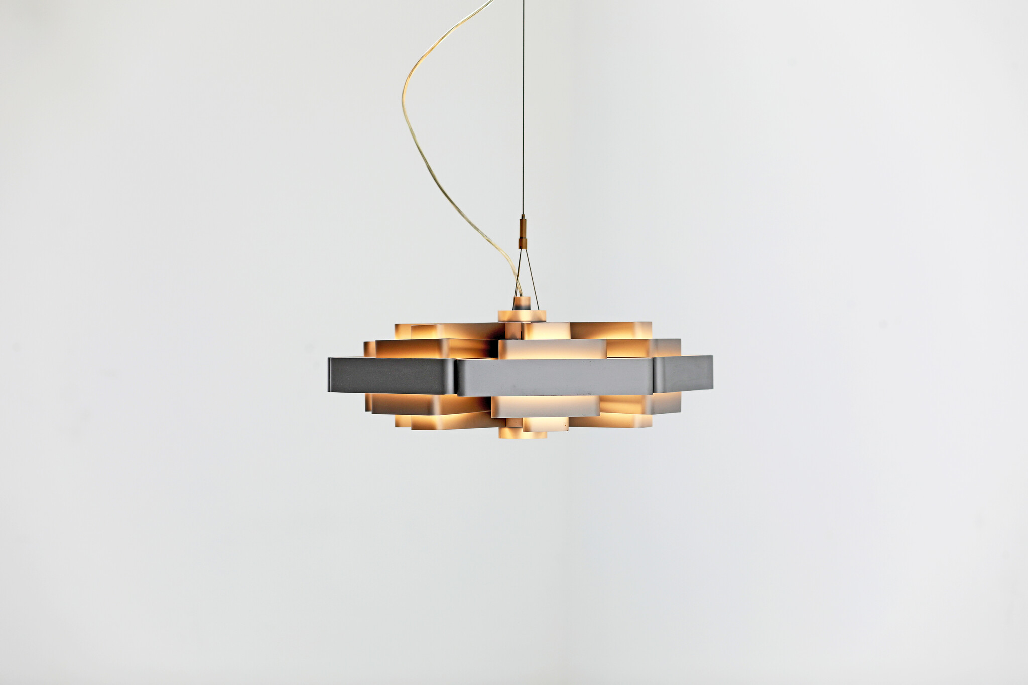 Hanging lamp JJW 04 by Jules Wabbes, Wever & Ducré