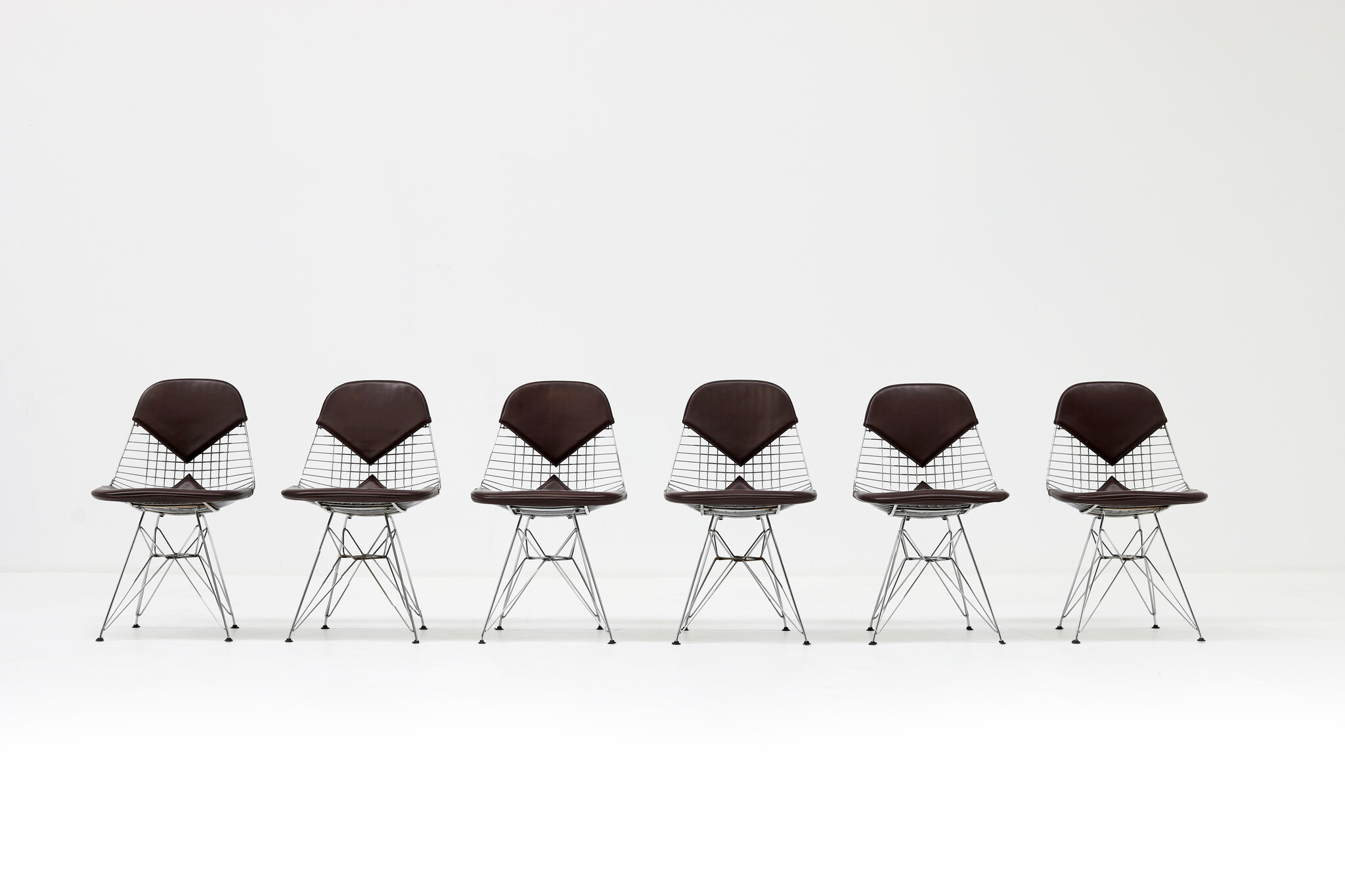 DKR Bikini dining room chairs by Charles & Ray Eames for Herman Miller