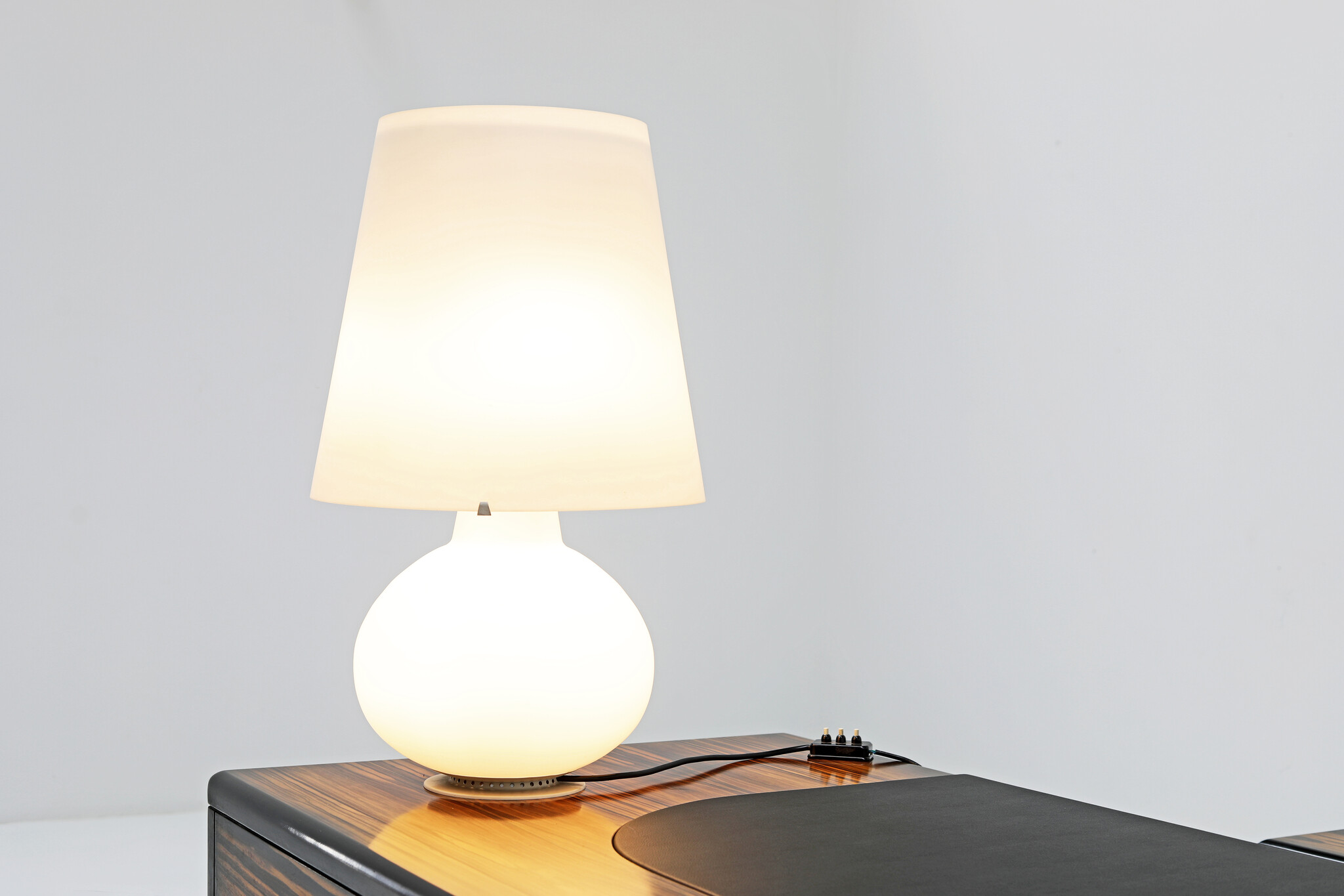 Grote tafellamp van Max Ingrand voor Fontana Arte