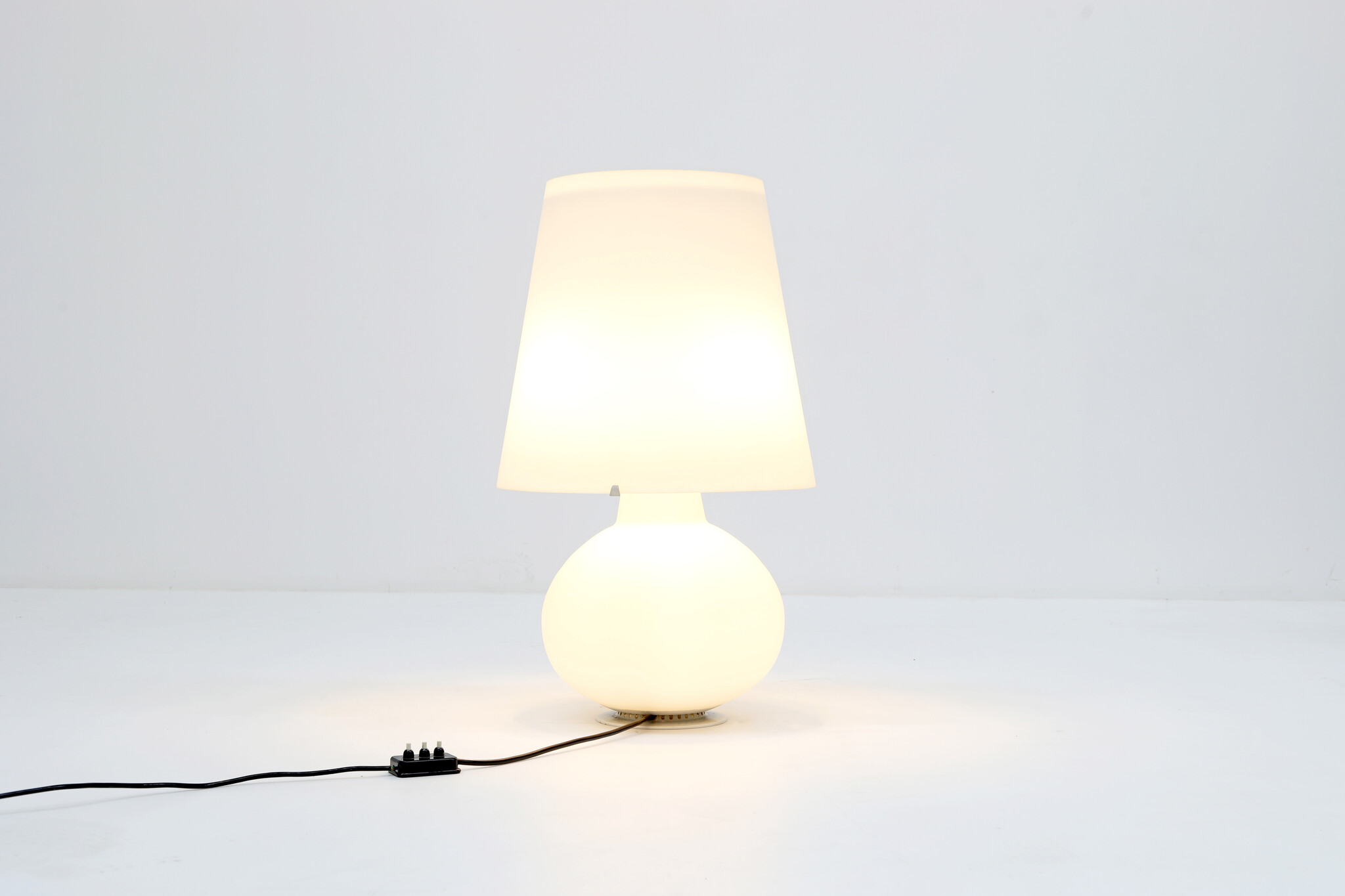 Grote tafellamp van Max Ingrand voor Fontana Arte