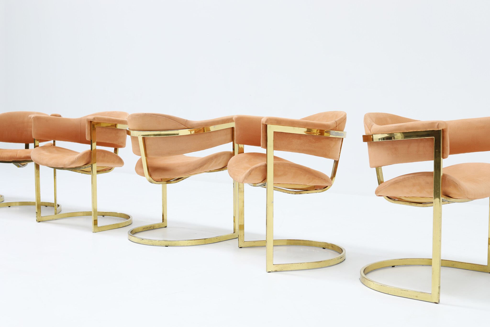 Dining room chairs by Vittorio Introini for Mario Sabot, 1970's