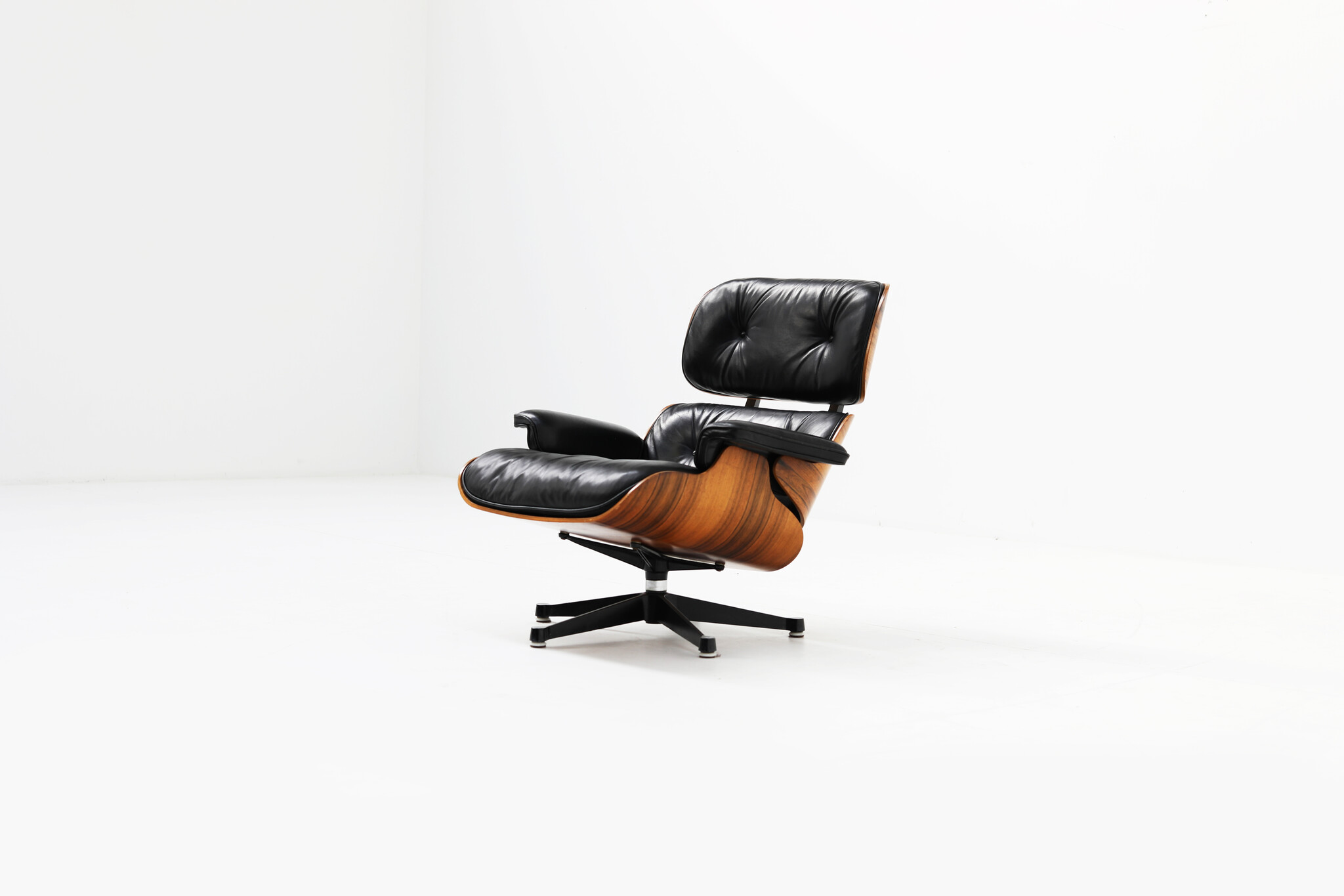 Fauteuil lounge vintage Eames en palissandre, 1970