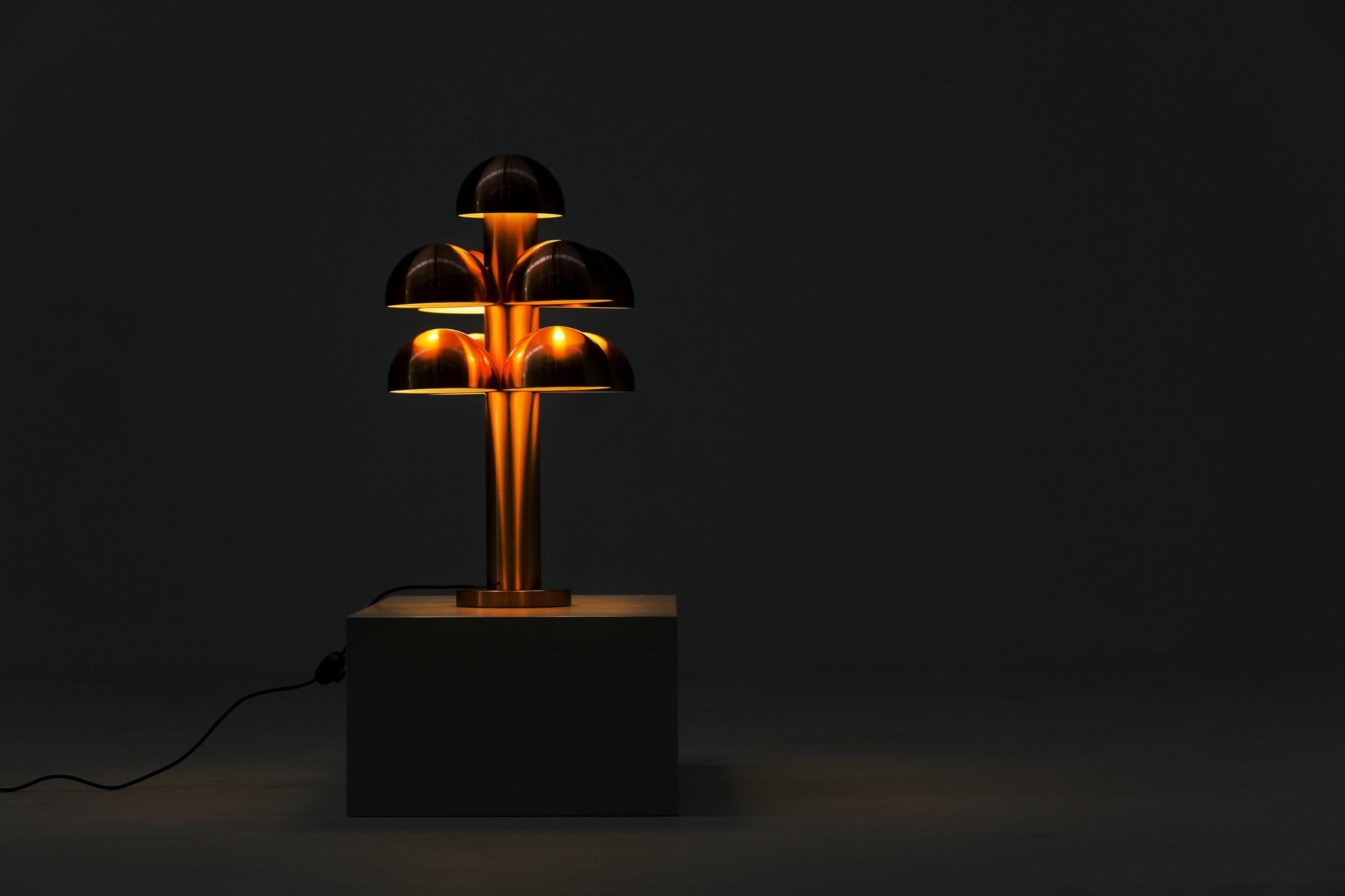 Chanterelle table lamp by Maija Liisa Komulainen for Raak, 1970s