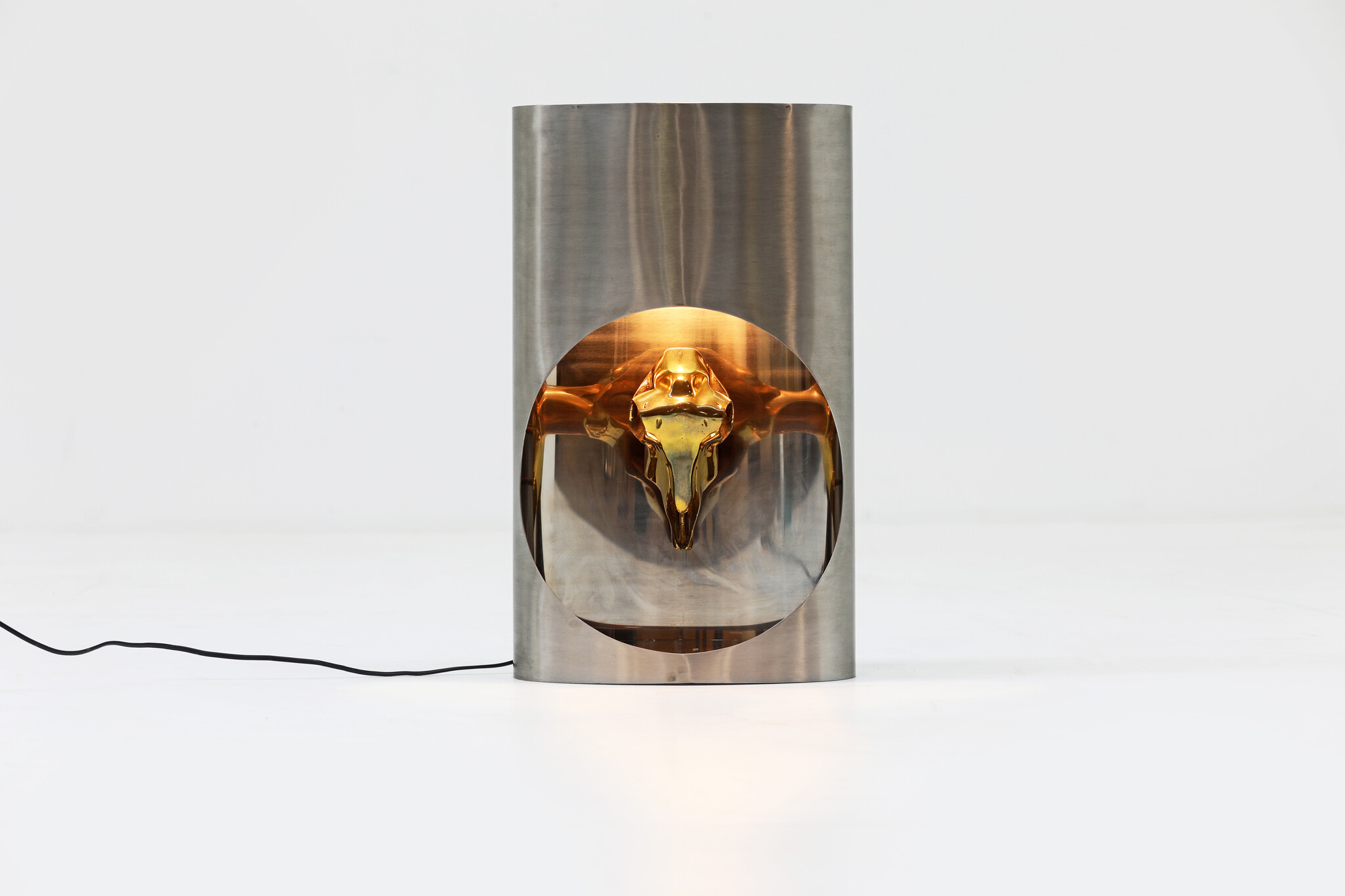 Maria Pergay "Totem" Table Lamp, 1970's