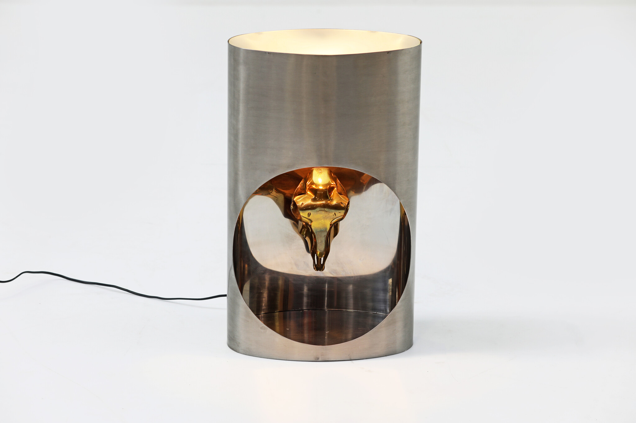 Maria Pergay "Totem" Tafel Lamp, 1970's