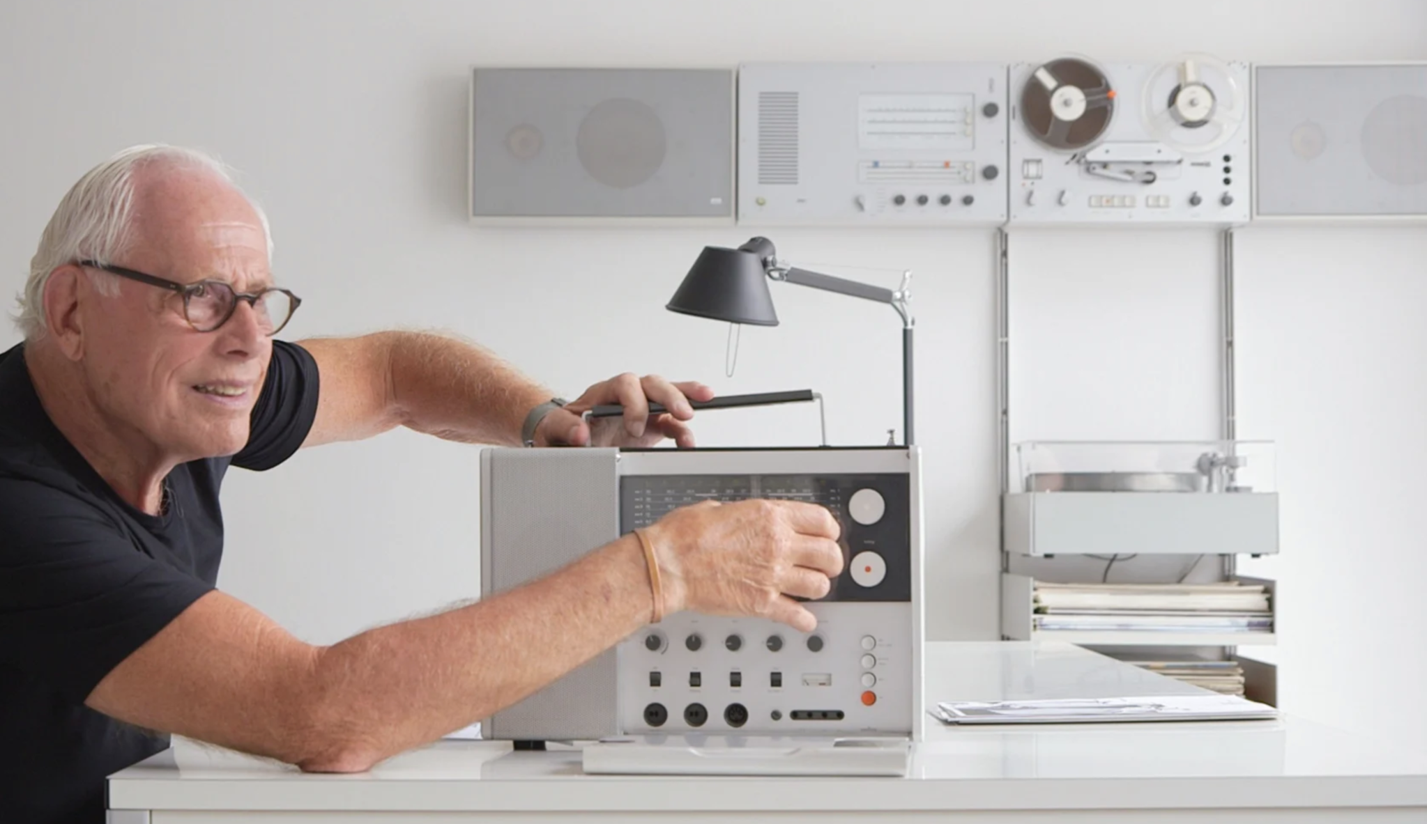 Braun wall unit Stereo By Dieter Rams, 1960's