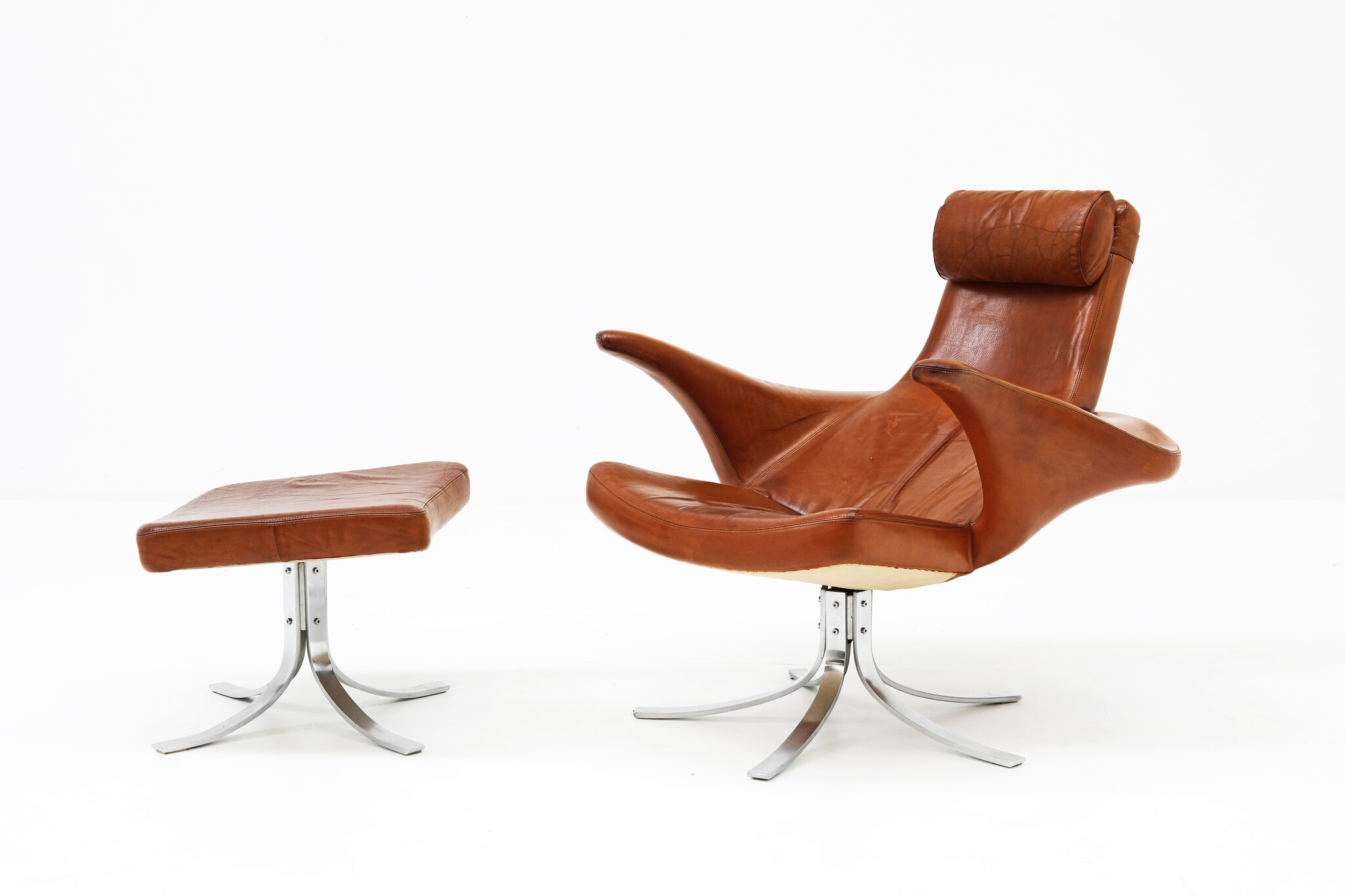 Seagull Chair by Gosta Berg & Stenerik Eriksson for Fritz Hansen, 1968