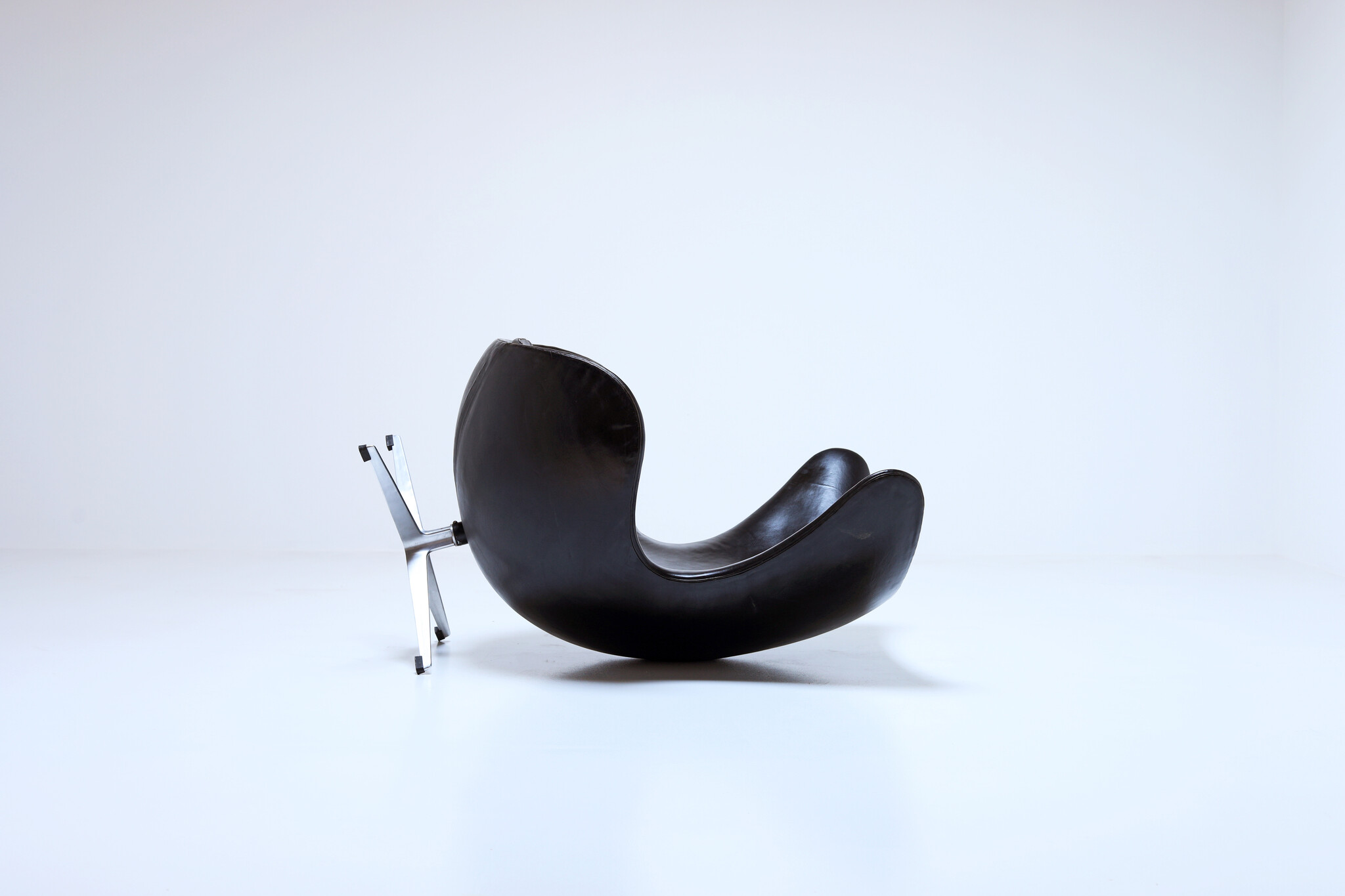 Chaise Egg vintage par Arne Jacobsen pour Fritz Hansen