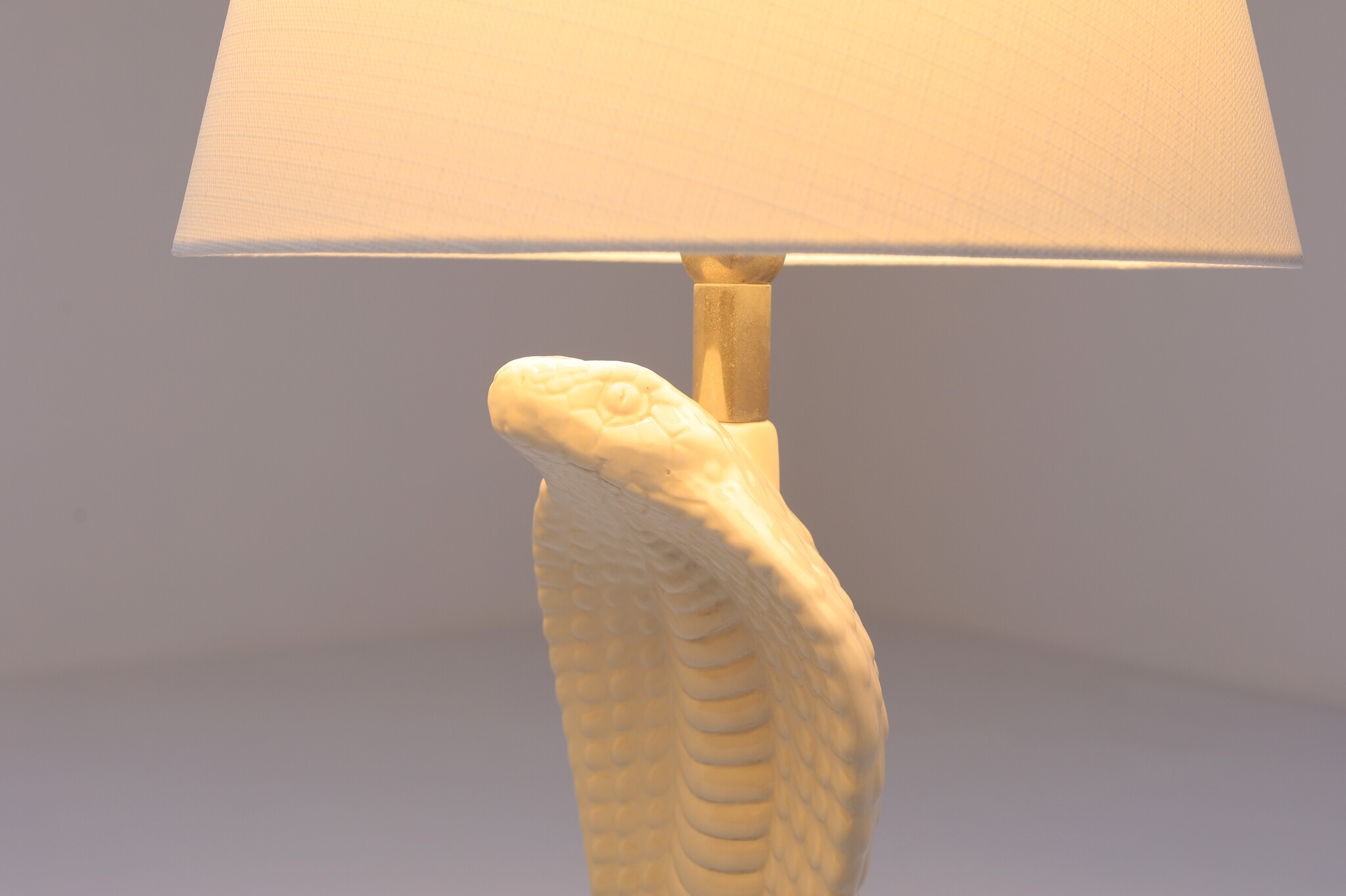 Cobra table lamp designed by Tommaso Barbi, 1970's