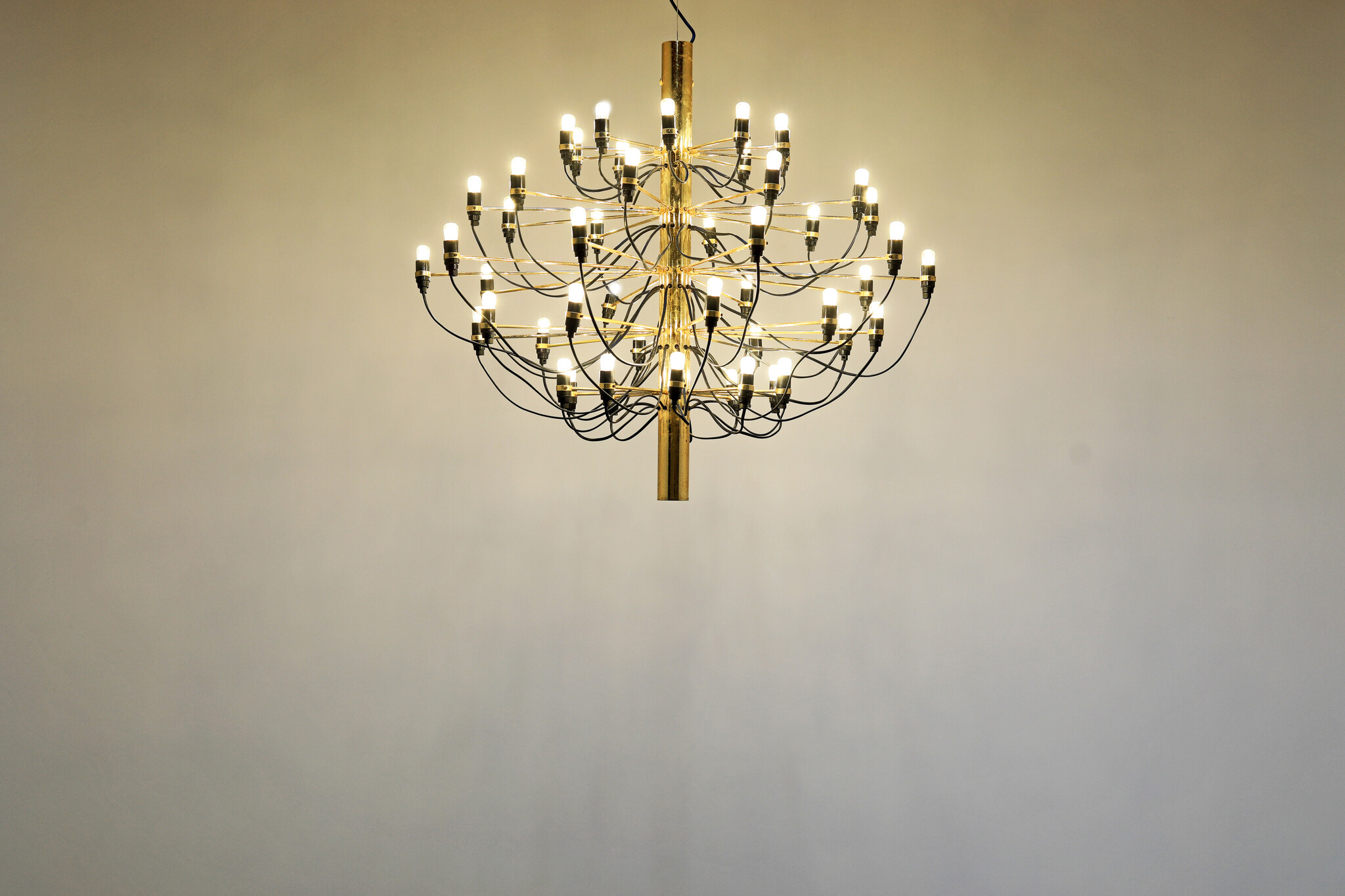 Original XL Sarfatti chandelier by Gino Sarfatti for Arteluce
