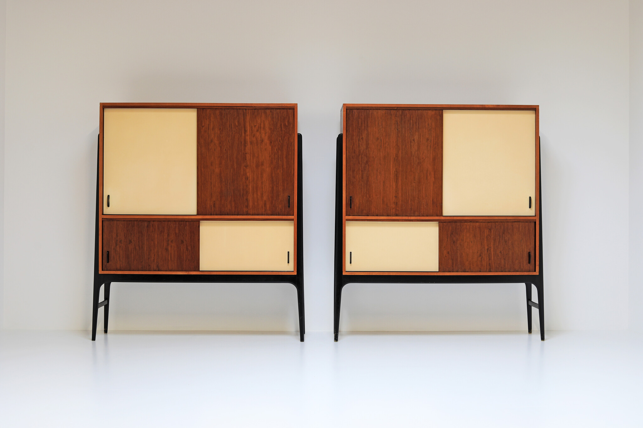 Highboard set by Alfred Hendrickx for Belform, 1958