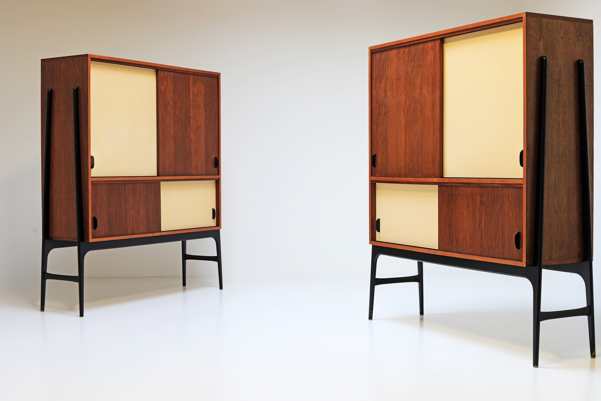 Highboard set by Alfred Hendrickx for Belform, 1958