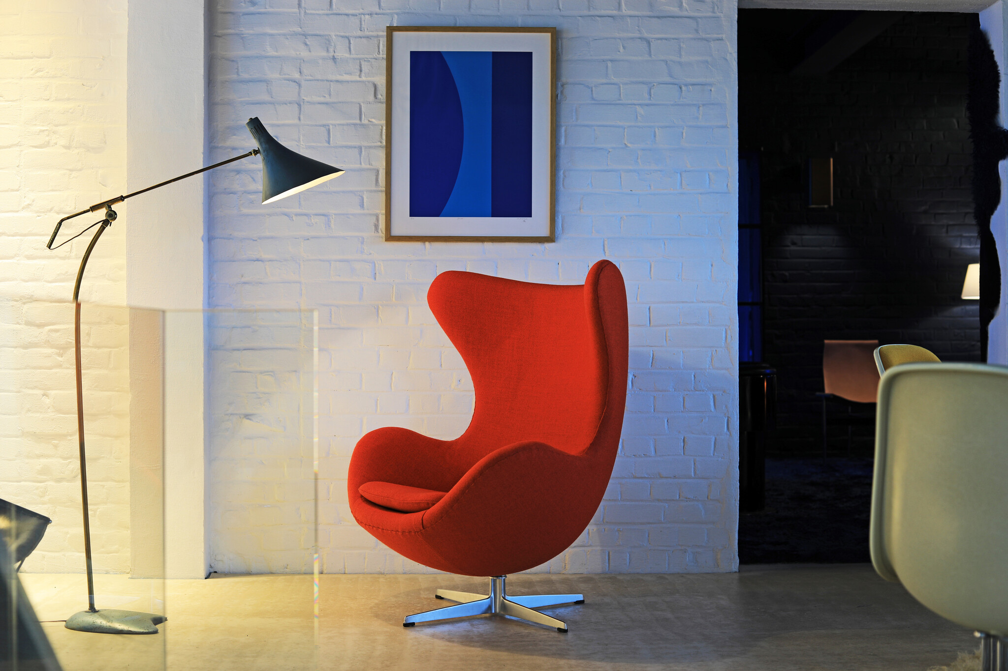 Chaise Egg par Arne Jacobsen pour Fritz Hansen