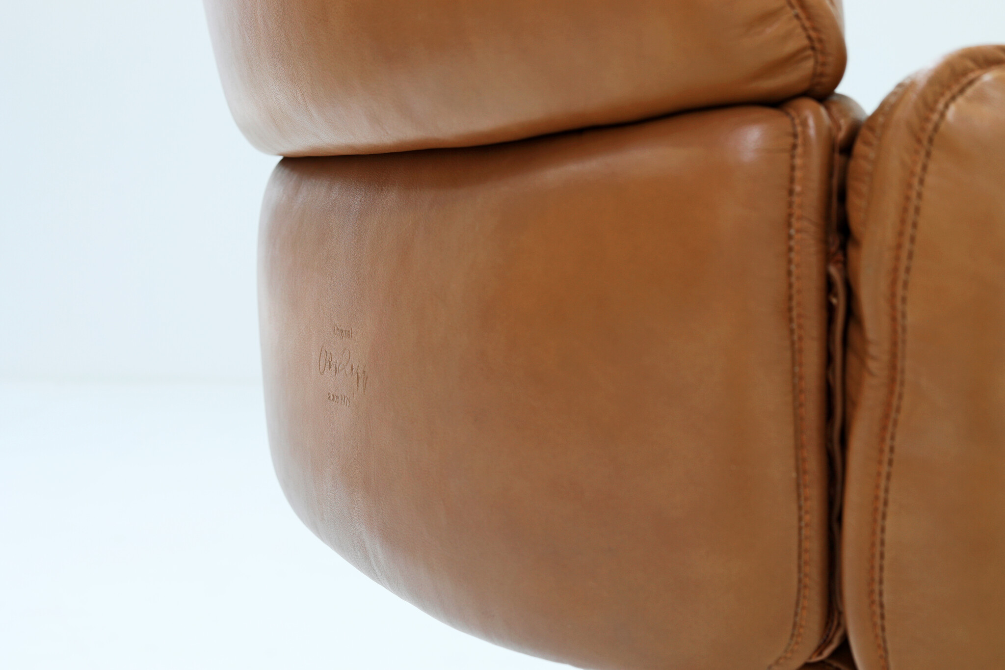 Leather office chair by Otto Zapf for Topstar