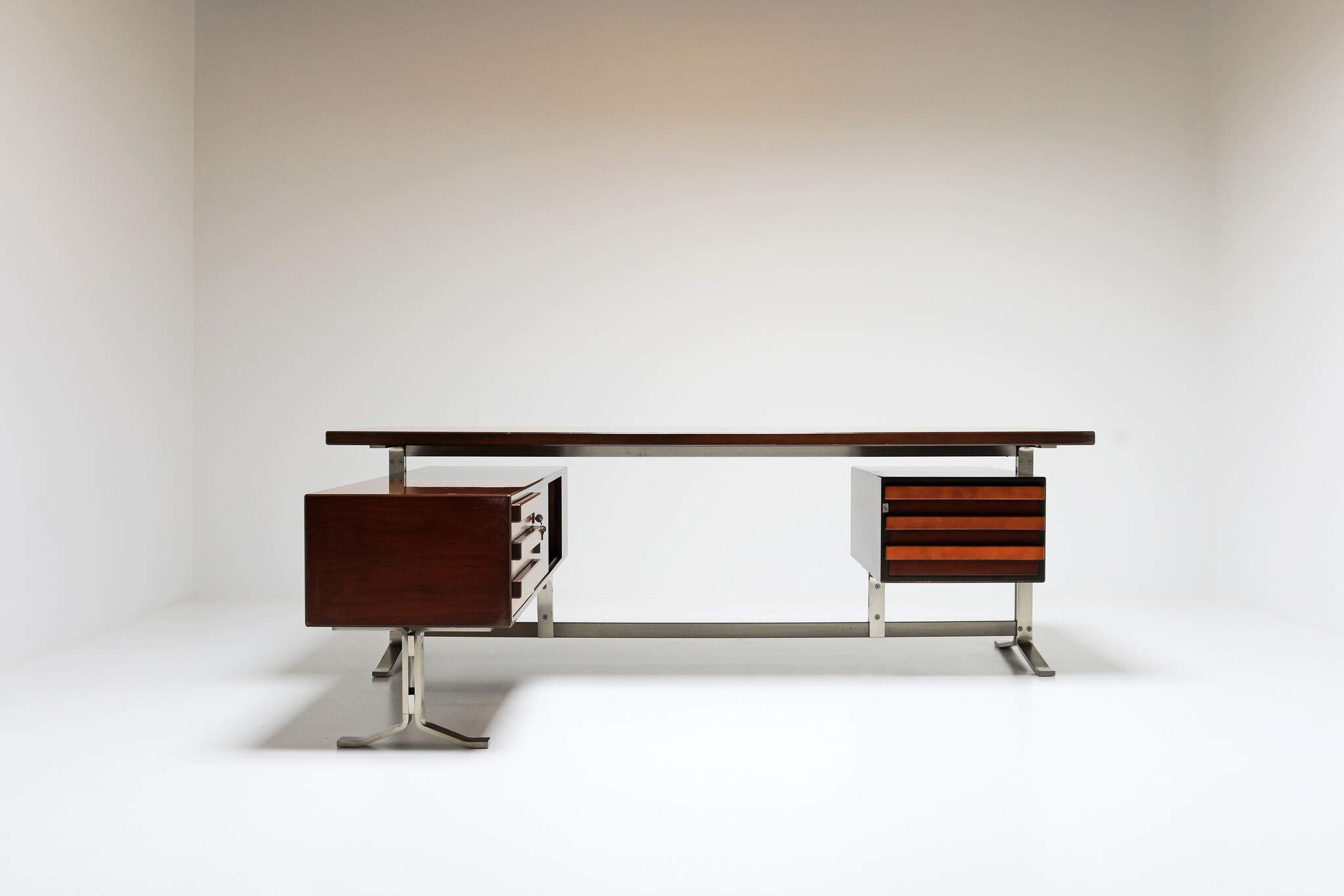 Bureau de direction de Gianni Moscatelli pour Formanova, Italie années 1960