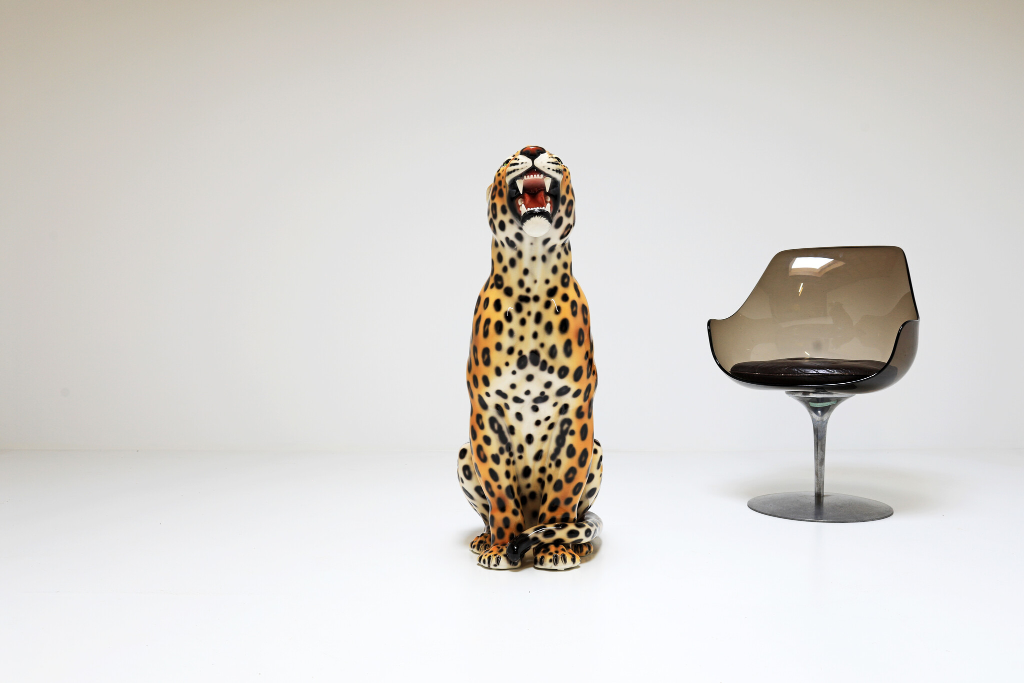 Italian ceramics Leopard