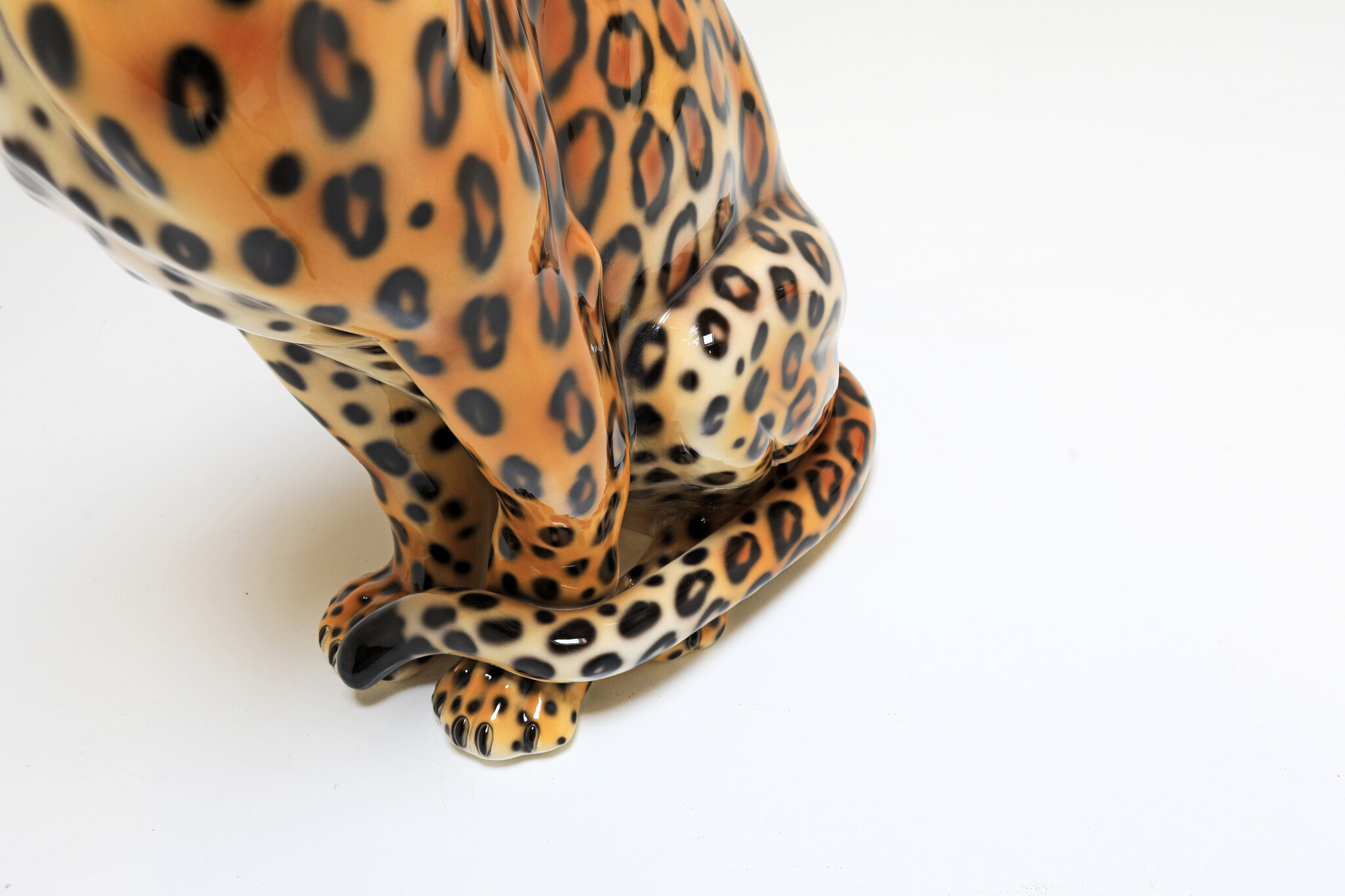 Italian ceramics Leopard