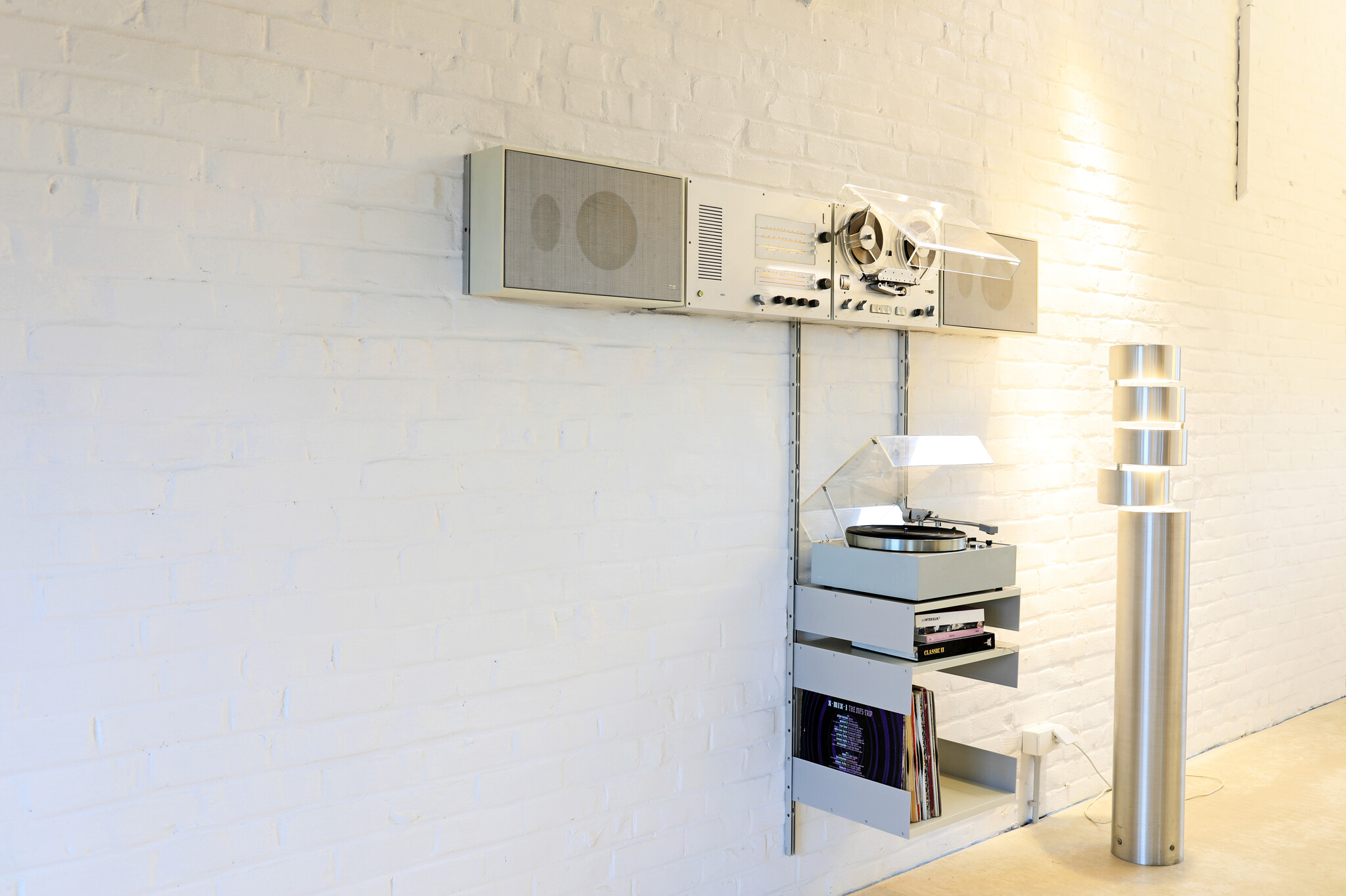 Braun wall unit Stereo By Dieter Rams, 1960's