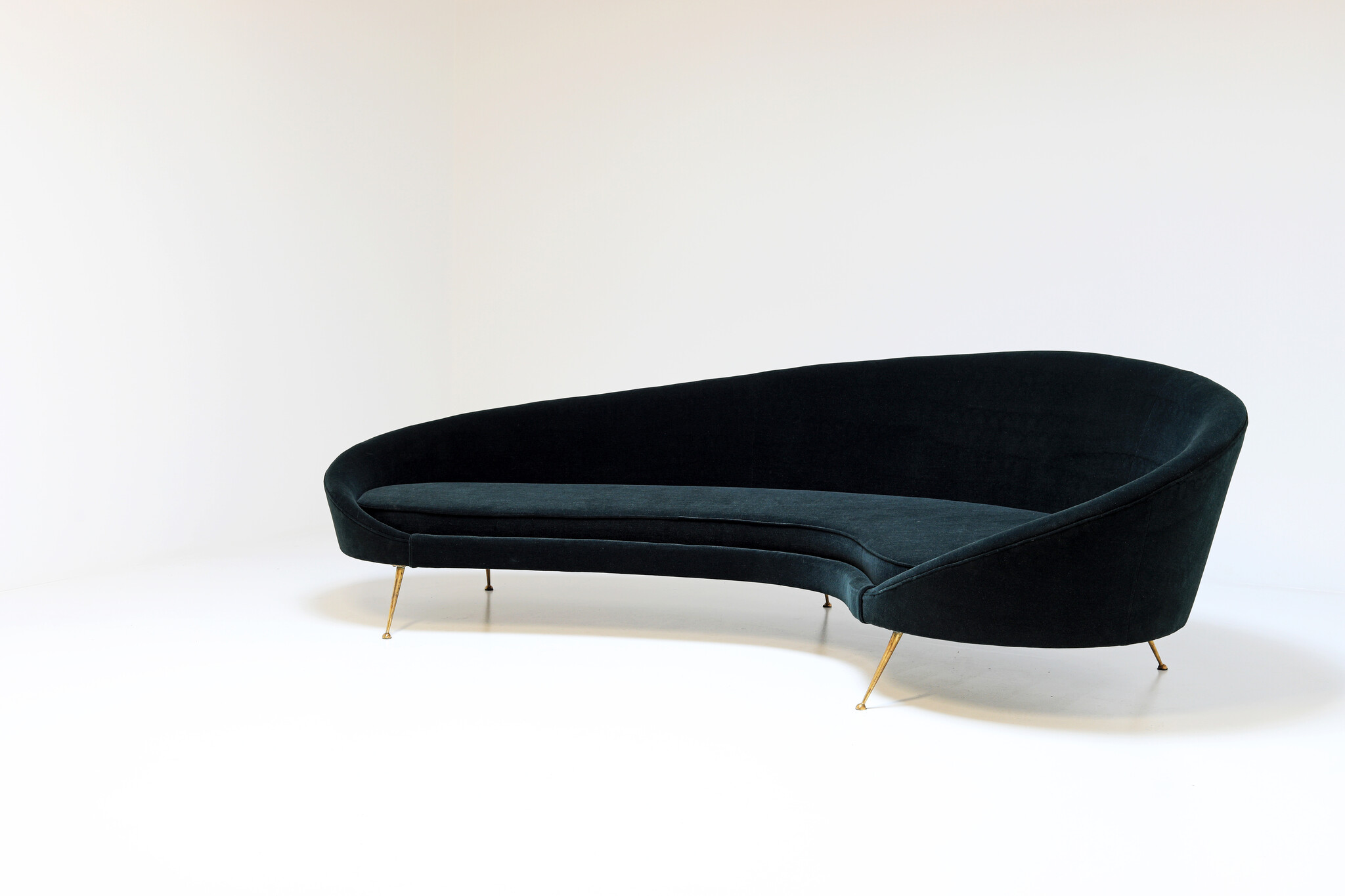 Italian curved sofa