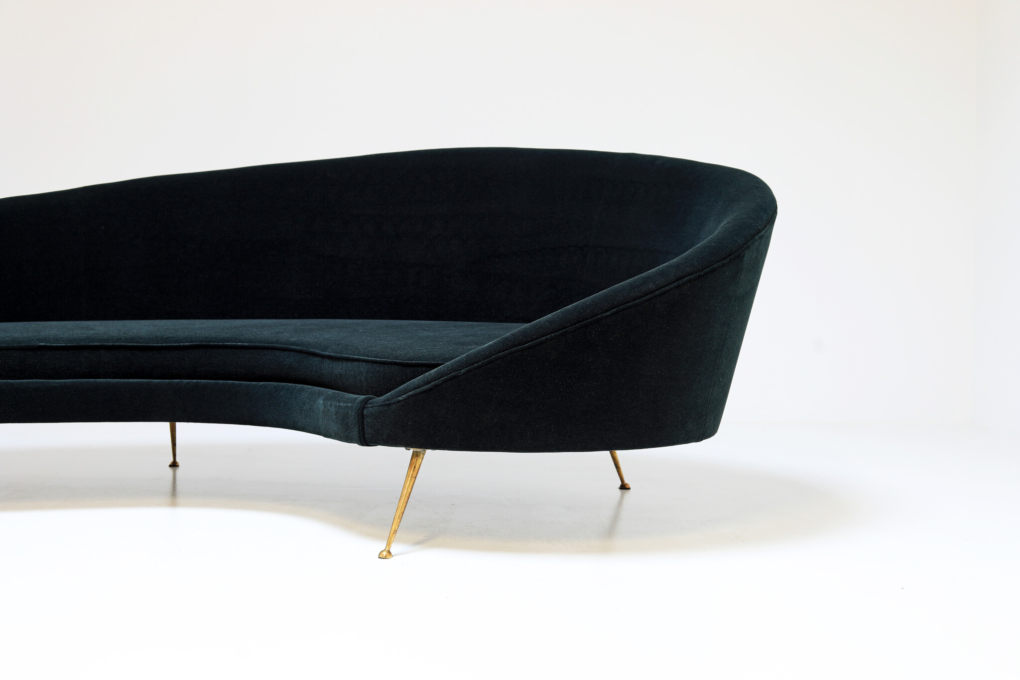 Italian curved sofa