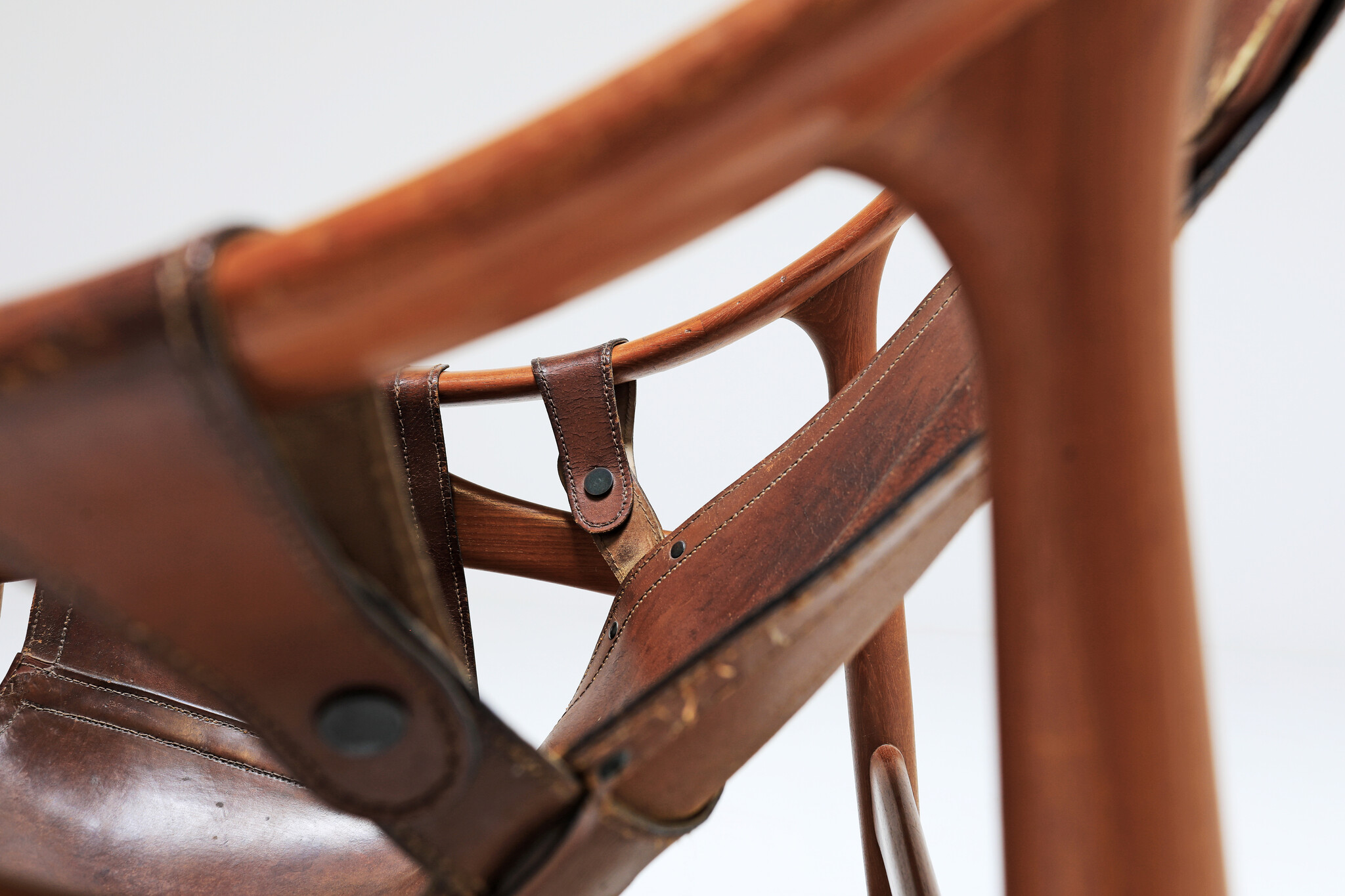 Leather chair from Liceu de Artes e Ofícios from the 1960s