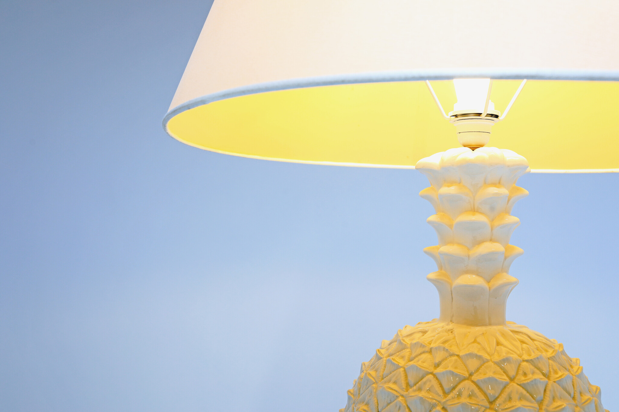 Lampe ananas vintage XXL, 1970