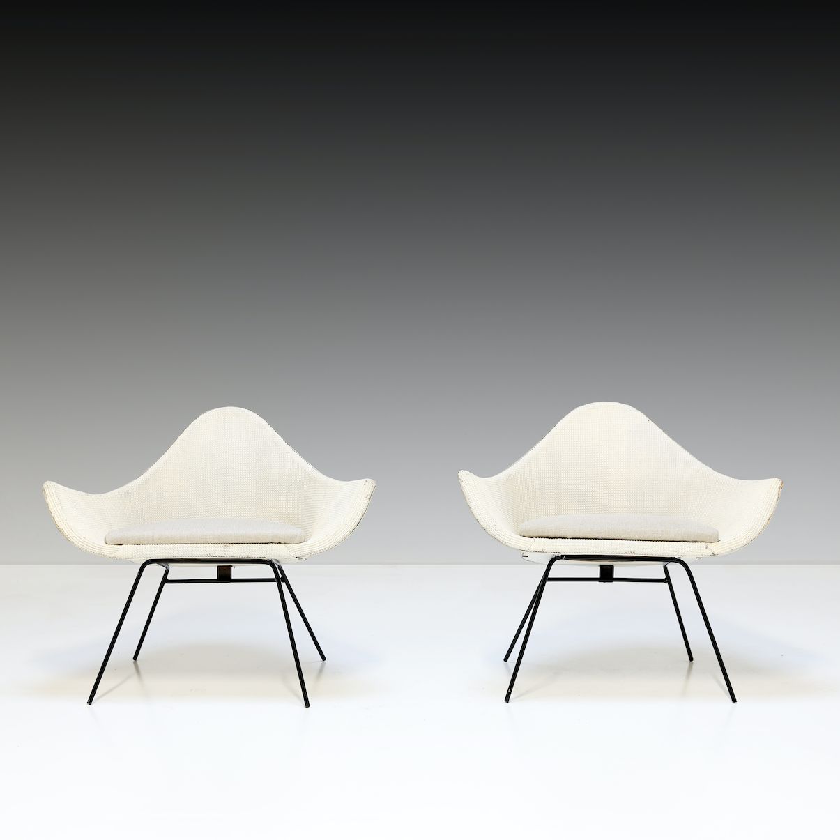 Italian rattan chairs, 1950's - WAUW