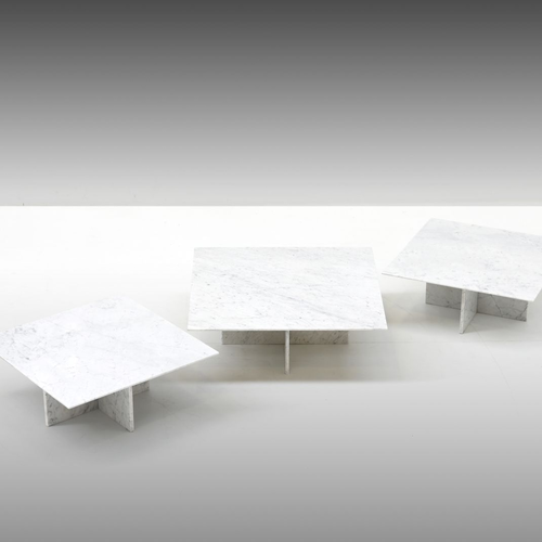 Marble coffee tables, 1970's