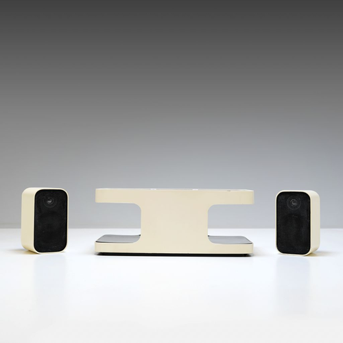 Table basse stéréo Space Age