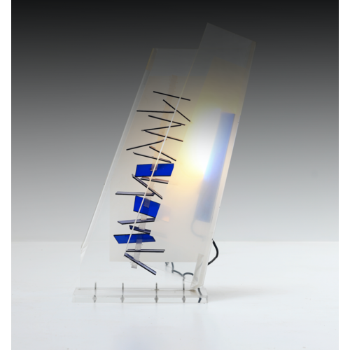 Lampe d'art en plexiglas