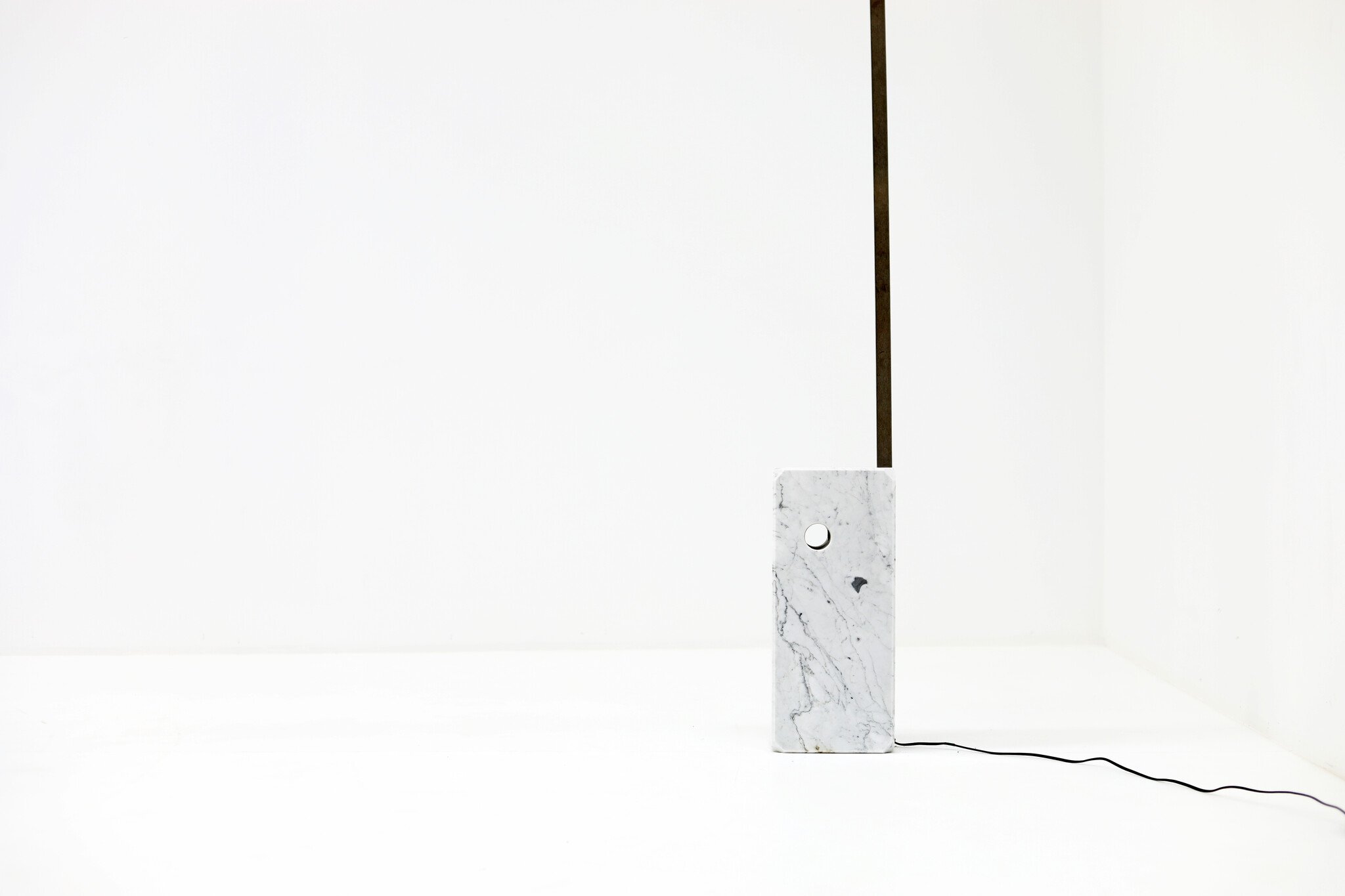 Lampe à arc Flos conçue par Archille et Piere Castiglioni, 1962