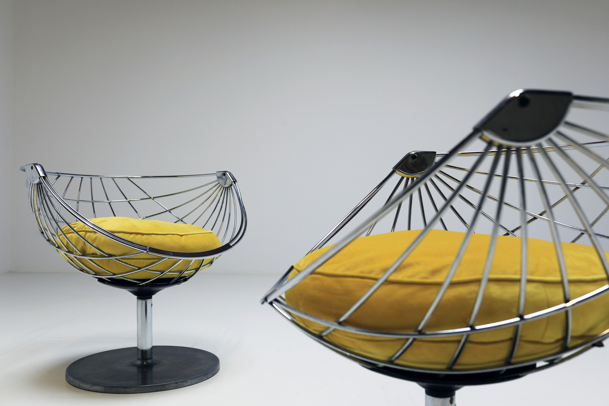 Atomic Ball Chairs by Rudi Verelst for Novalux, 1974