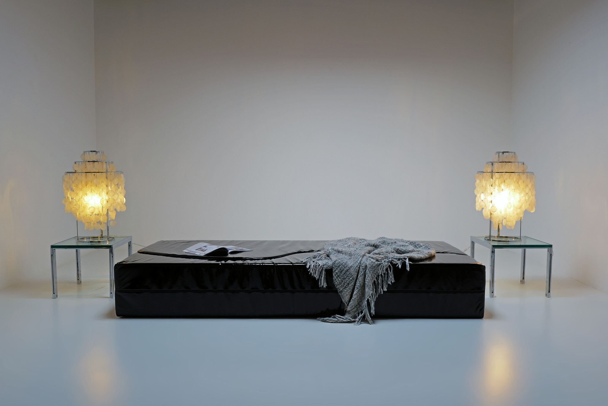Black 'Superonda' Sofa by Archizoom Associati for Poltronova, Italy 1967