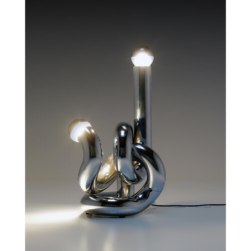 Sculptural table lamp 'Bruco'