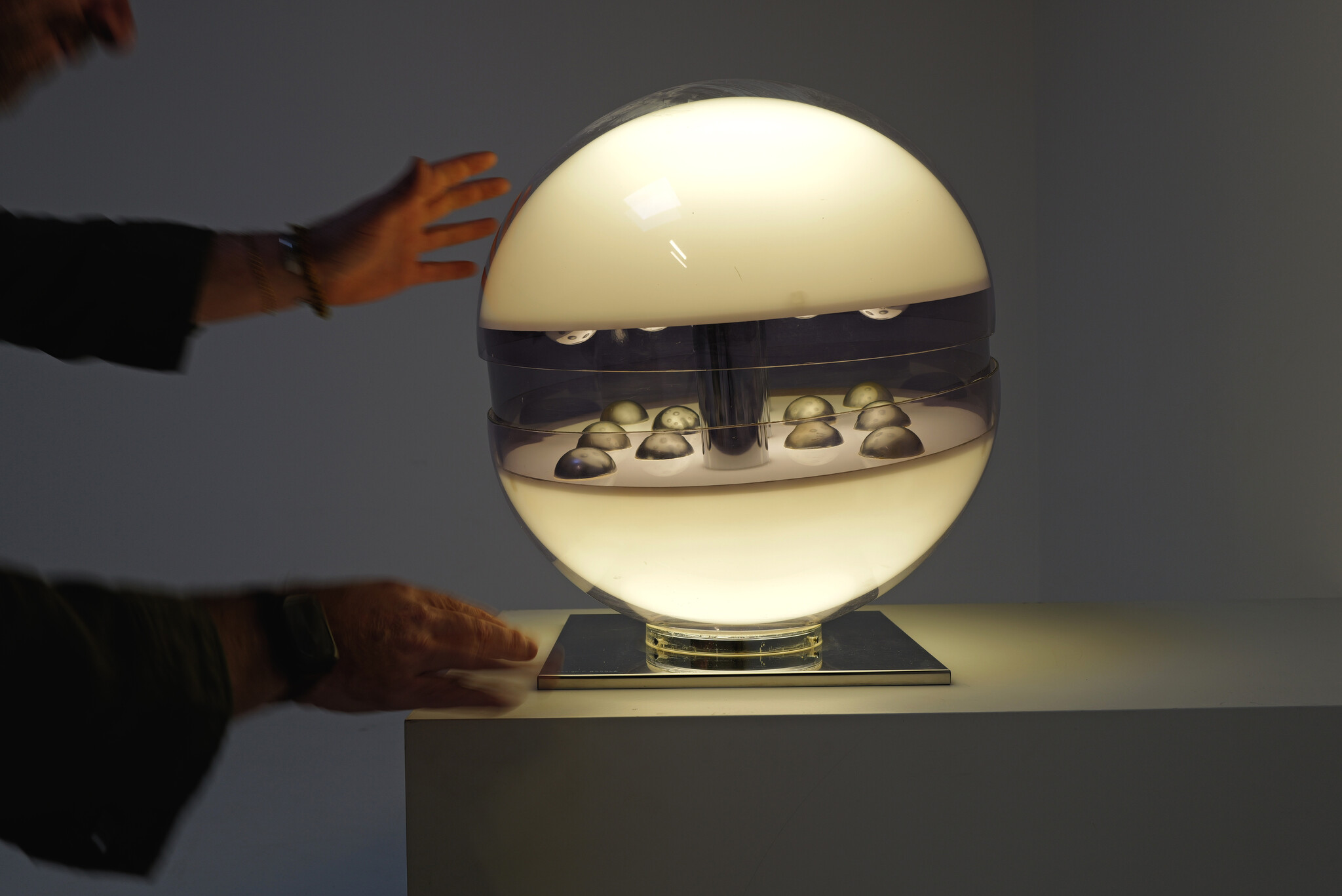 Quasar tafellamp van Francesco Bocola voor Stilnovo, 1970s