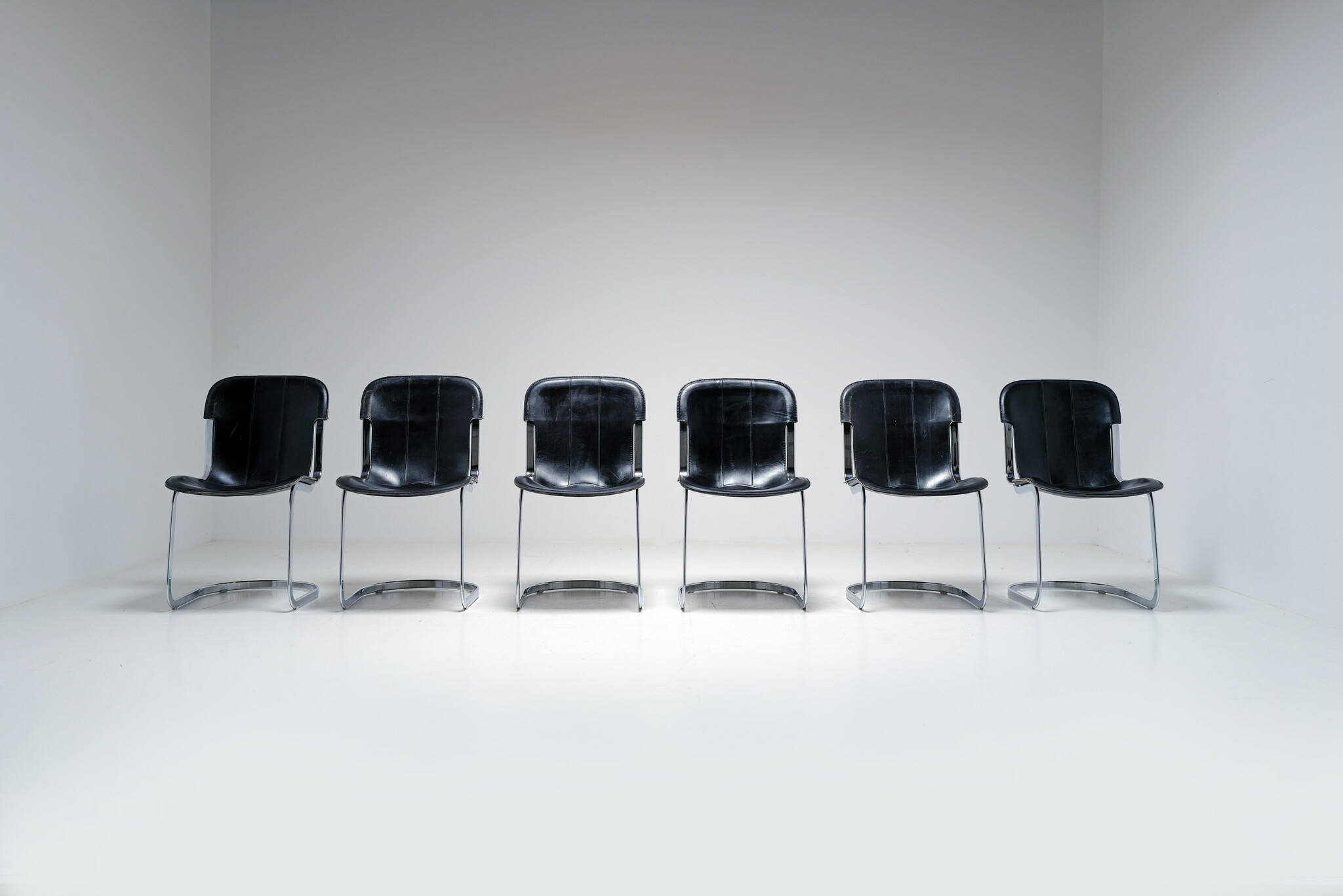 'C2' chairs van Willy Rizzo voor Cidue, 1970s