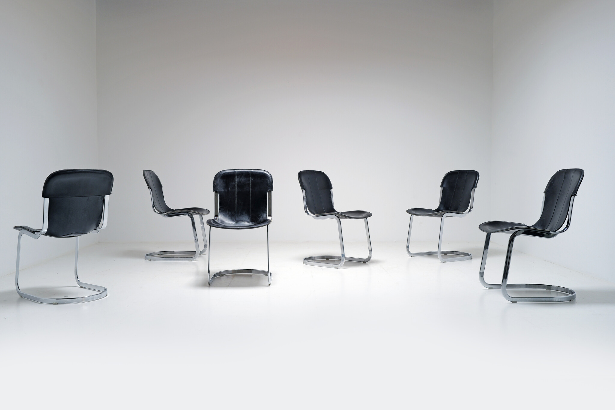 'C2' chairs van Willy Rizzo voor Cidue, 1970s