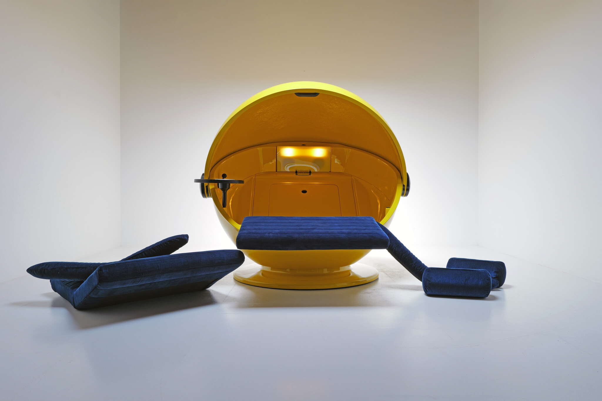 Sunball Chair van Gunter Ris & Herbert Selldorf voor Rosenthal, 1960s
