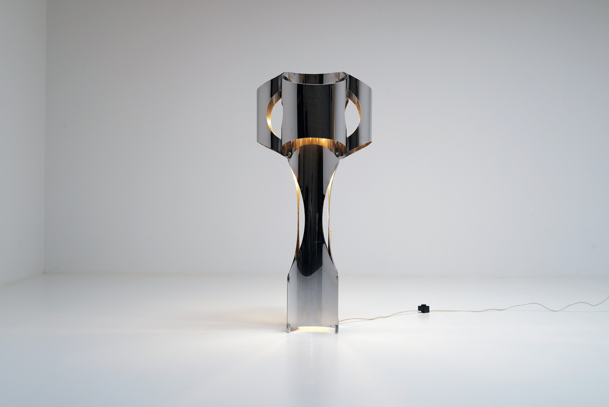 Floor lamp by Francois Monnet for Uginox, 1970's