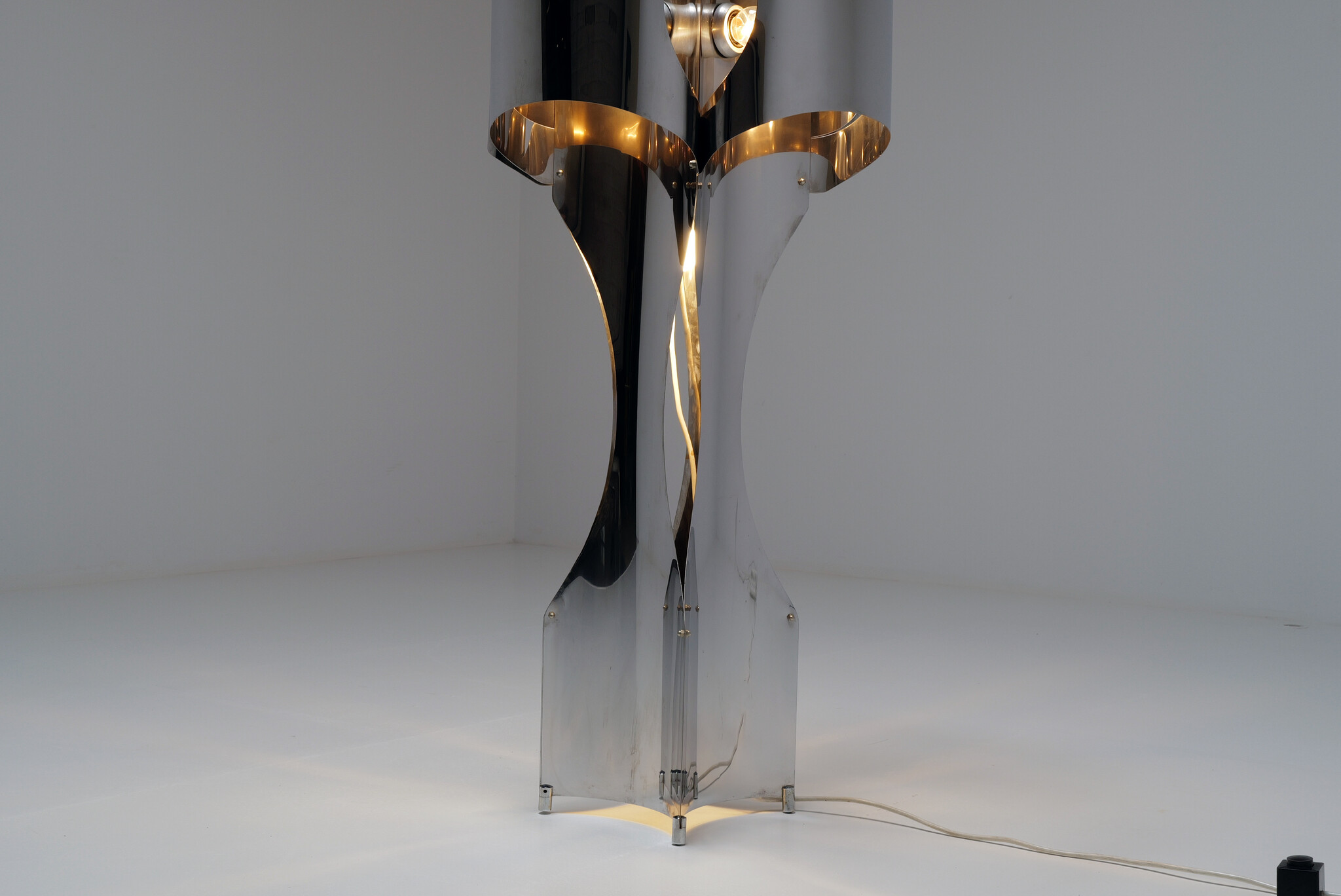 Floor lamp by Francois Monnet for Uginox, 1970's