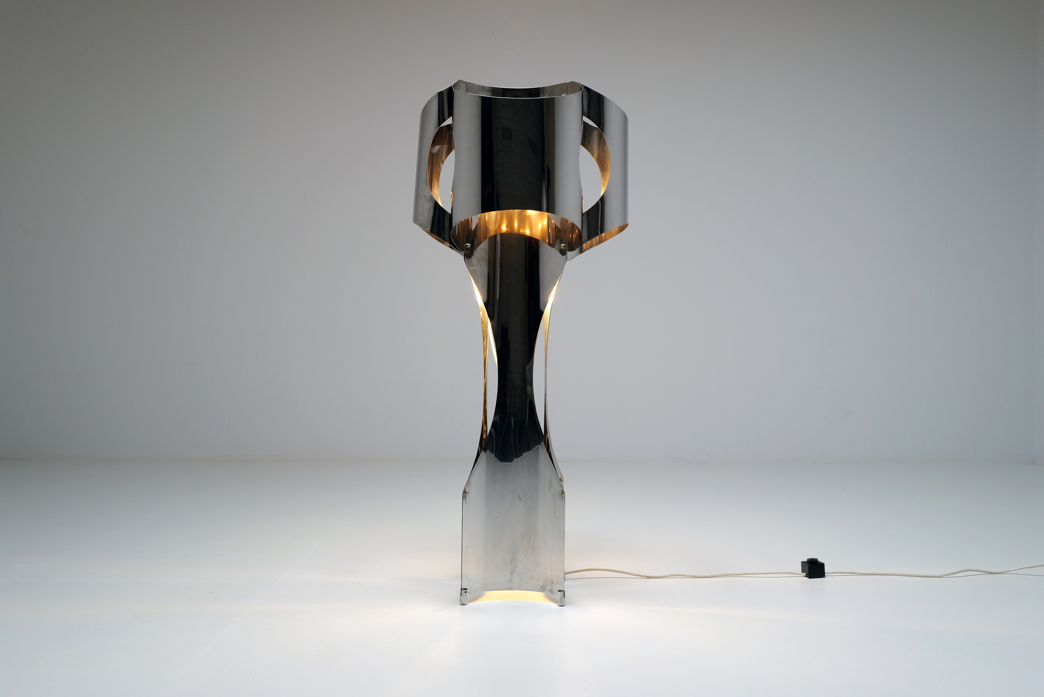 Floor lamp by Francois Monnet for Uginox, 1970's