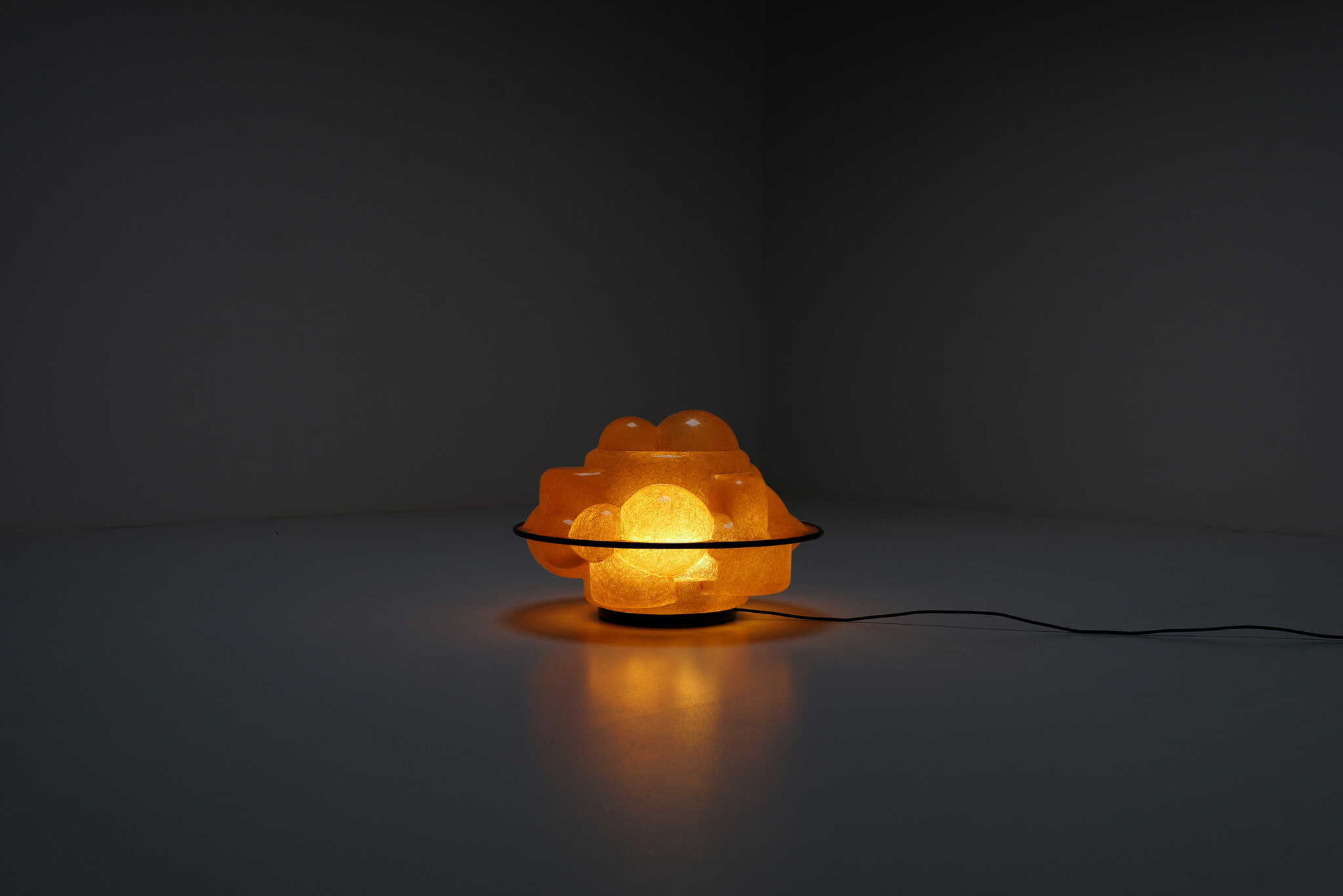 Vintage Model 640 "Profiterole" table lamp by Sergio Asti, Italy, 1968