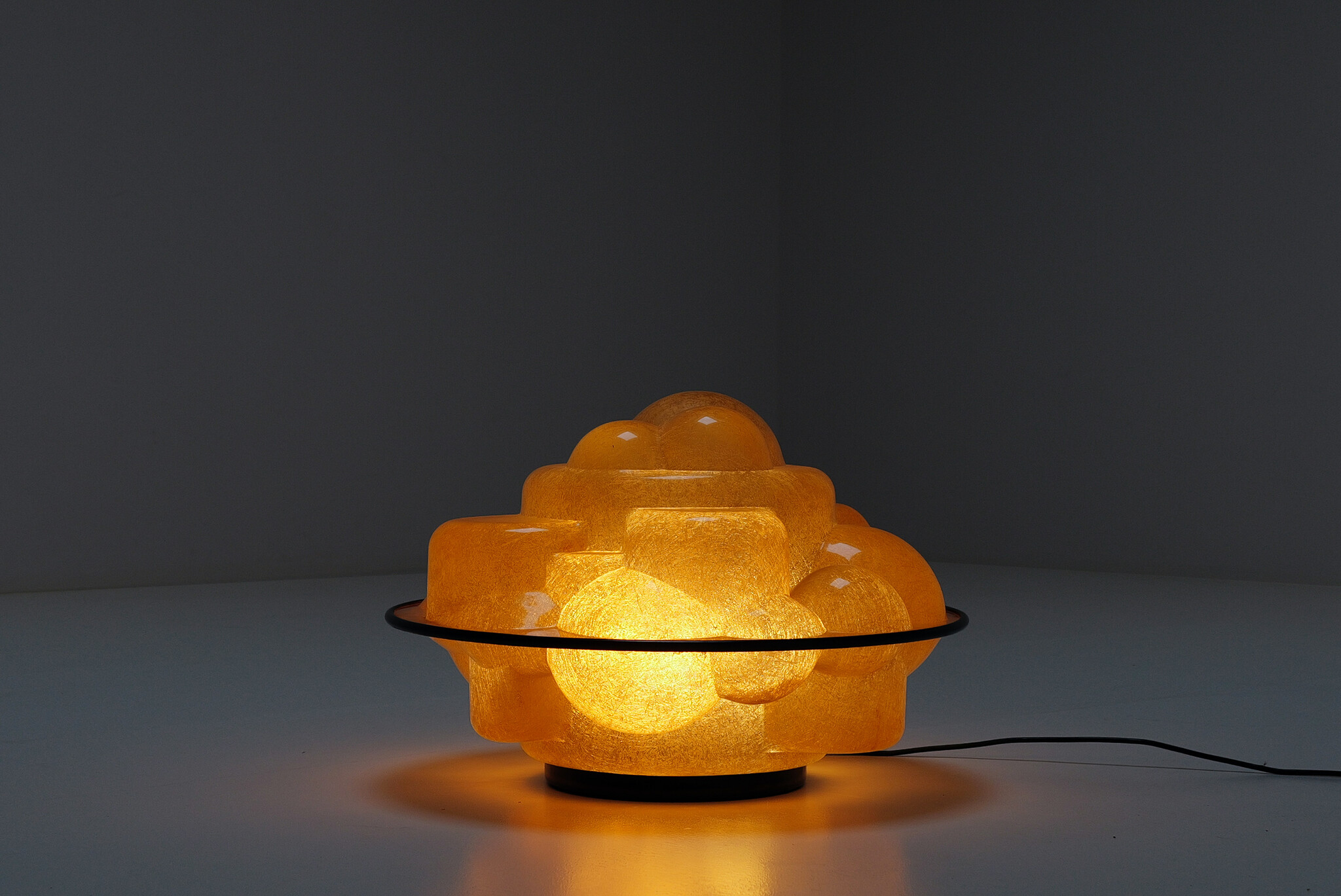 Vintage Model 640 "Profiterole" table lamp by Sergio Asti, Italy, 1968