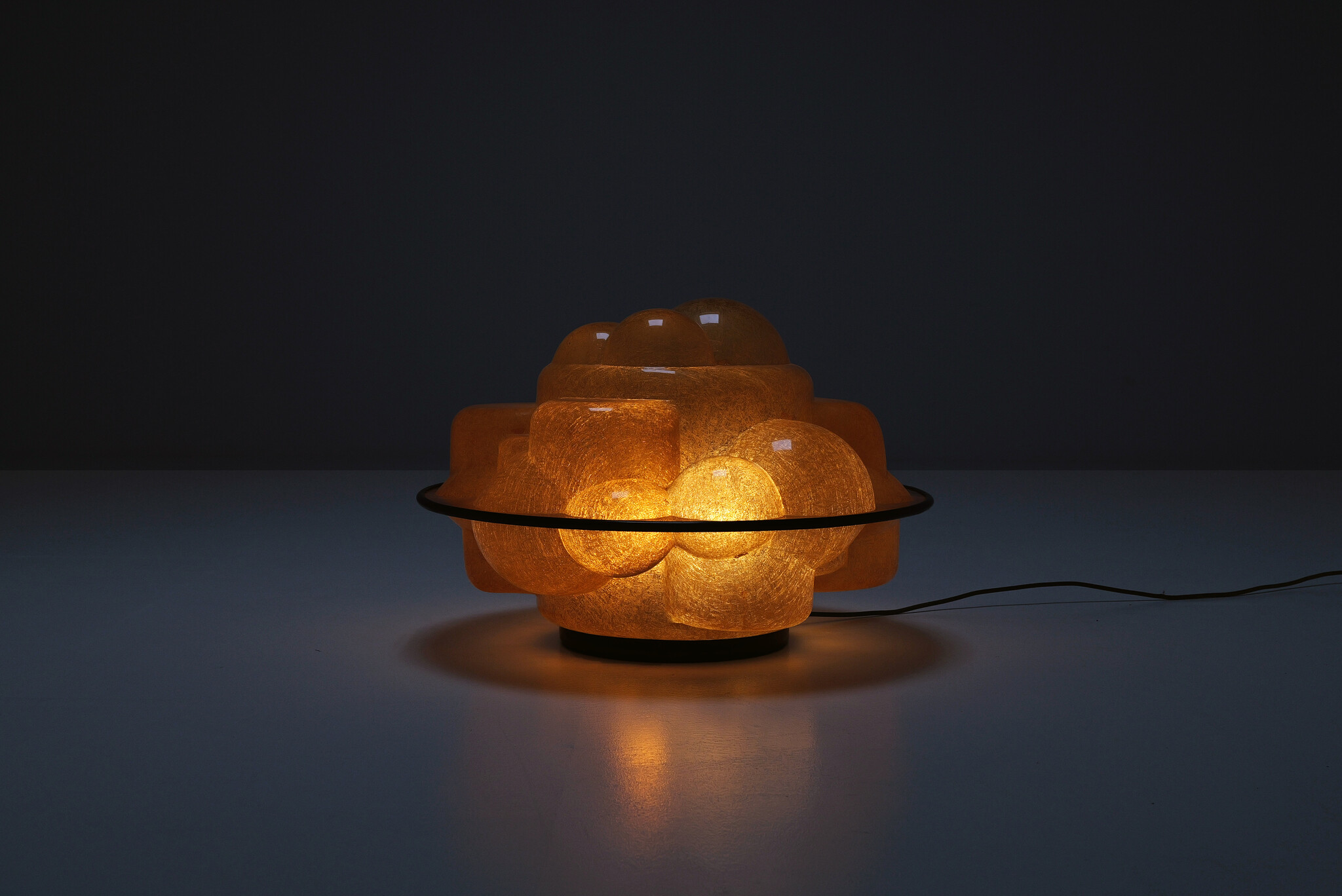 Vintage Model 640 "Profiterole" table lamp by Sergio Asti, Italy, 1968