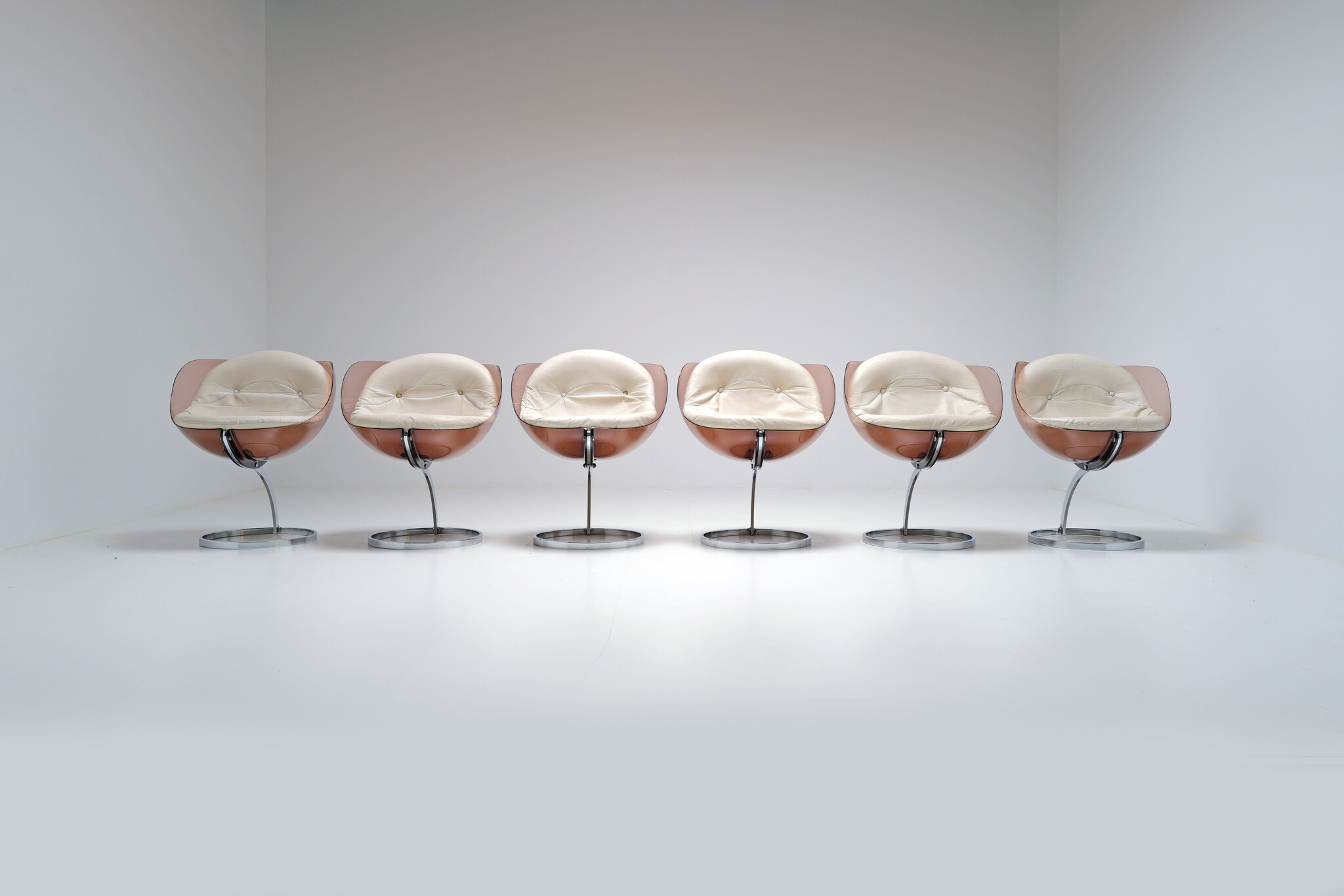 Sphere dinning set van Boris Tabacoff voor Mobilier Modulaire Moderne, 1970's