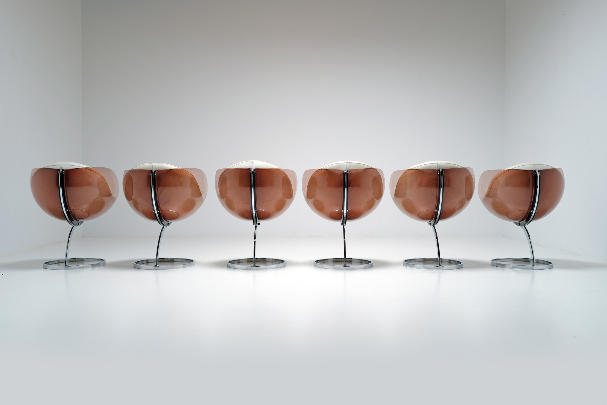 Sphere dinning set van Boris Tabacoff voor Mobilier Modulaire Moderne, 1970's