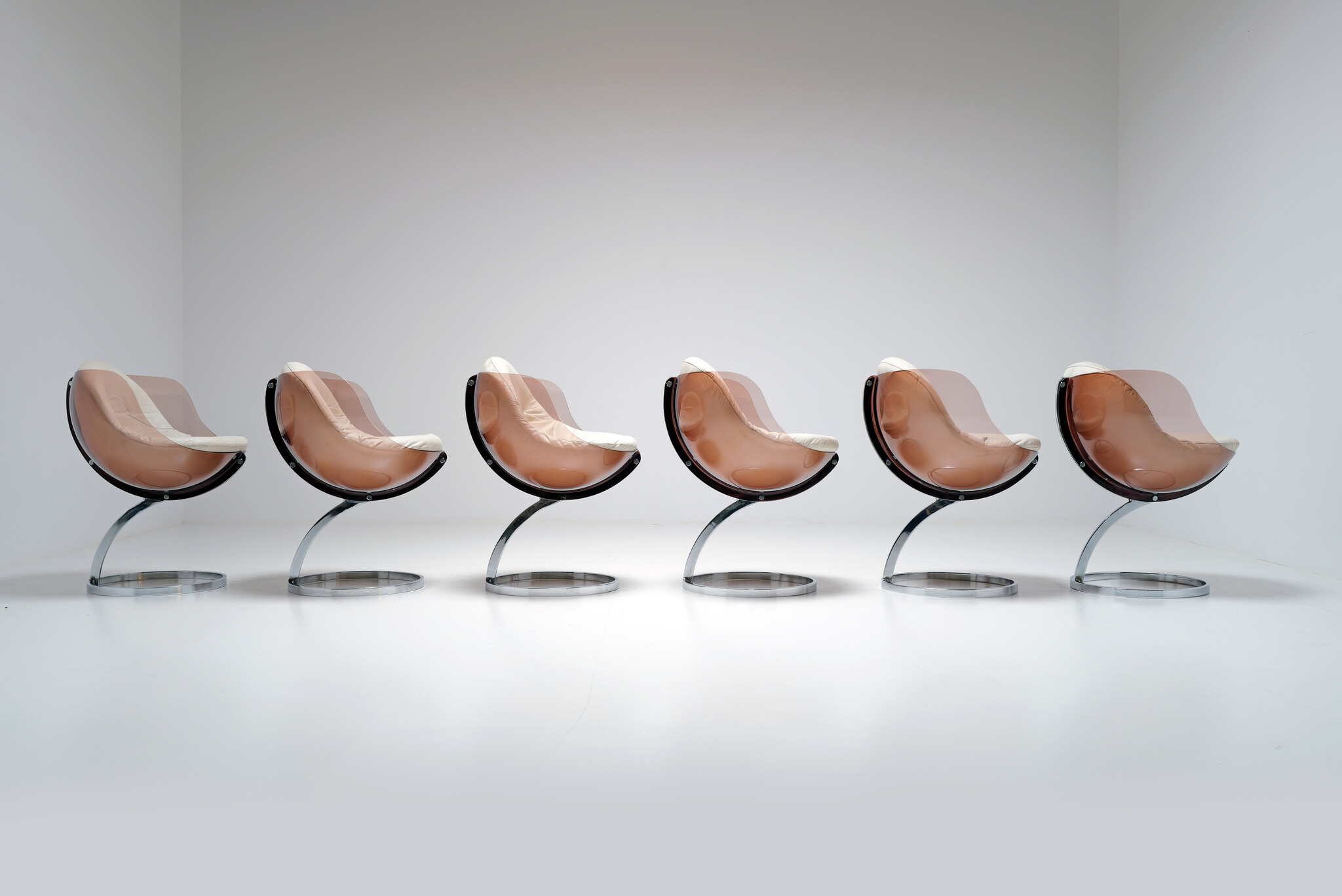 Sphere dinning set van Boris Tabacoff voor Mobilier Modulaire Moderne, 1970's