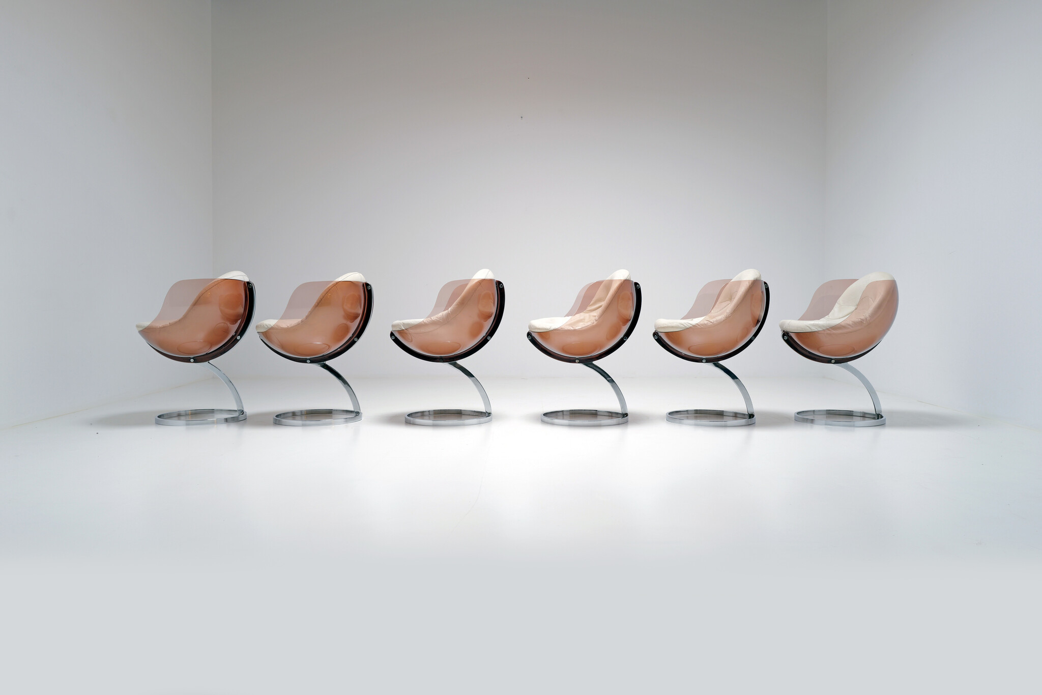 Sphere dinning set van Boris Tabacoff voor Mobilier Modulaire Moderne, 1970's